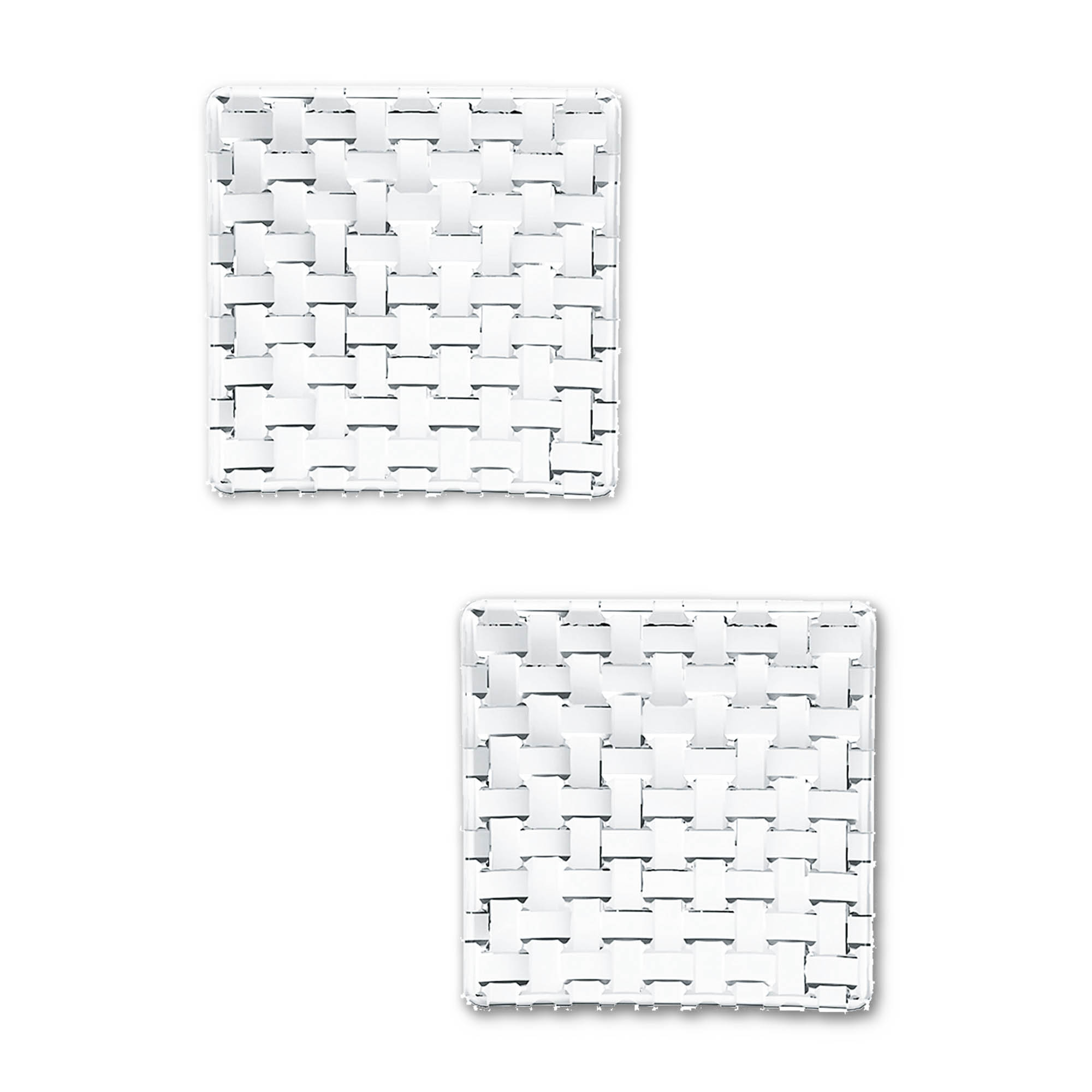 NACHTMANN Serie Bossa Nova Platte quadratisch 14 cm 2er-Set