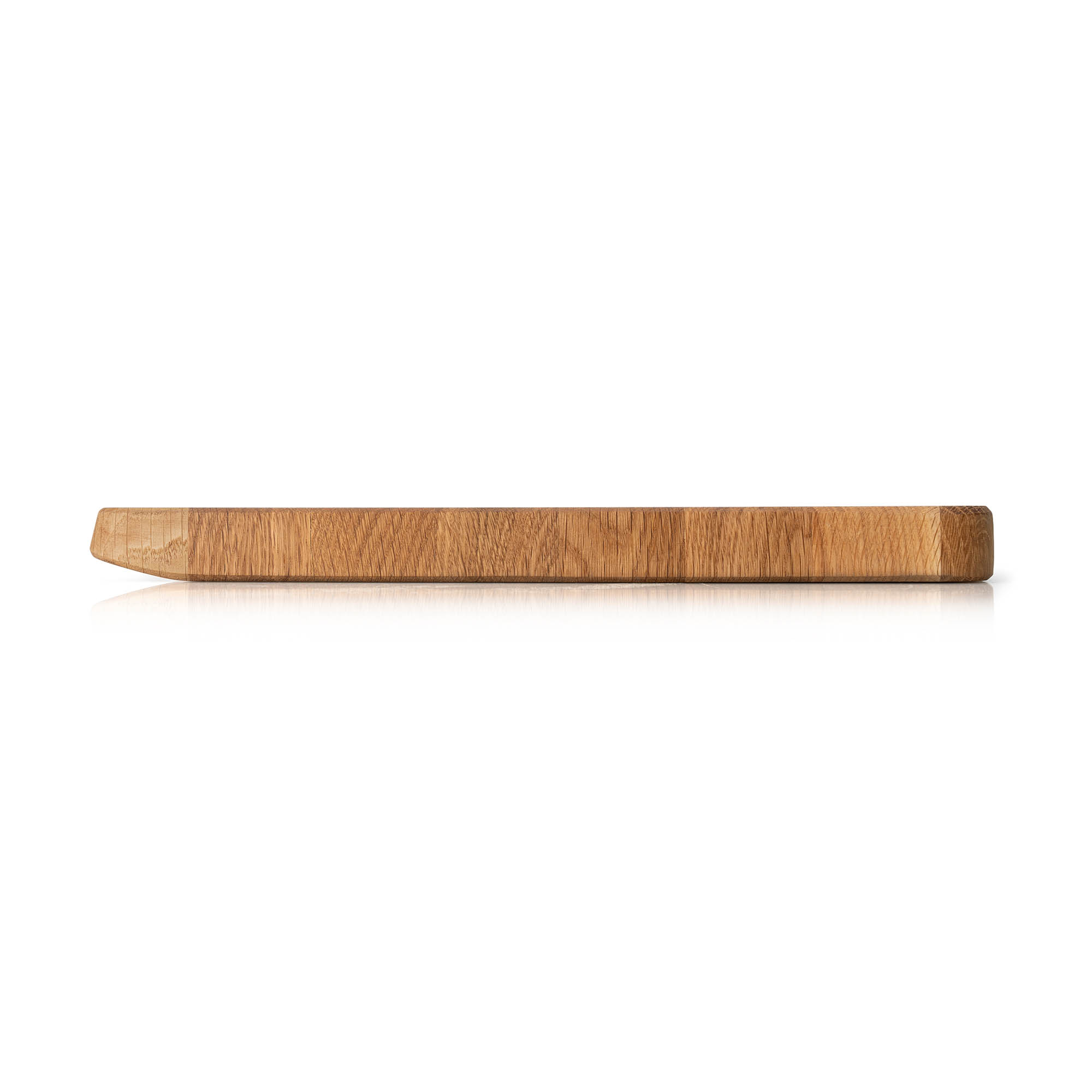 CONTINENTA Tranchierbrett Schneidebrett 46 x 32,5 x 3,5 cm Eiche Stirnholz