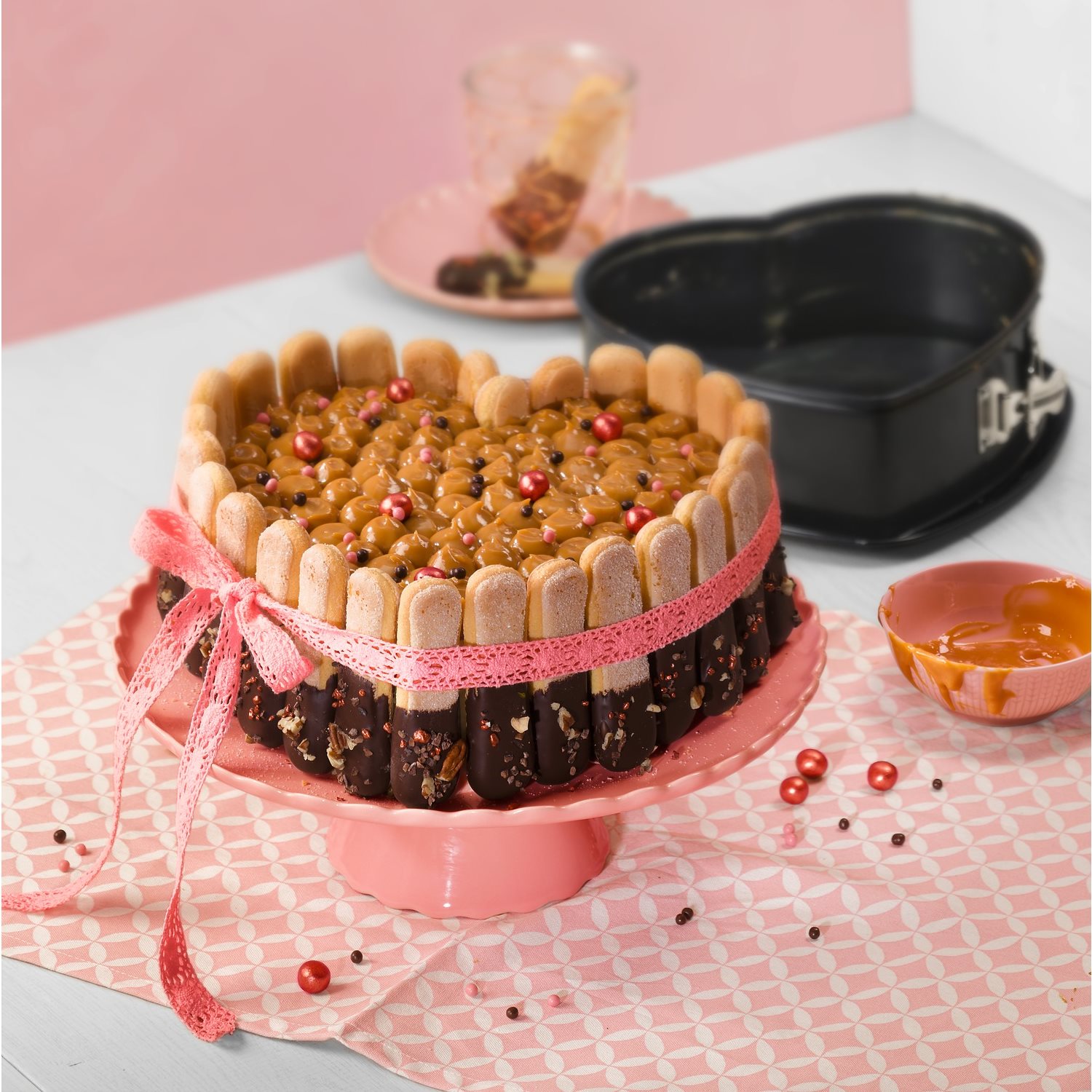 KAISER Inspiration Herzbackform Herzspringform auslaufsicher