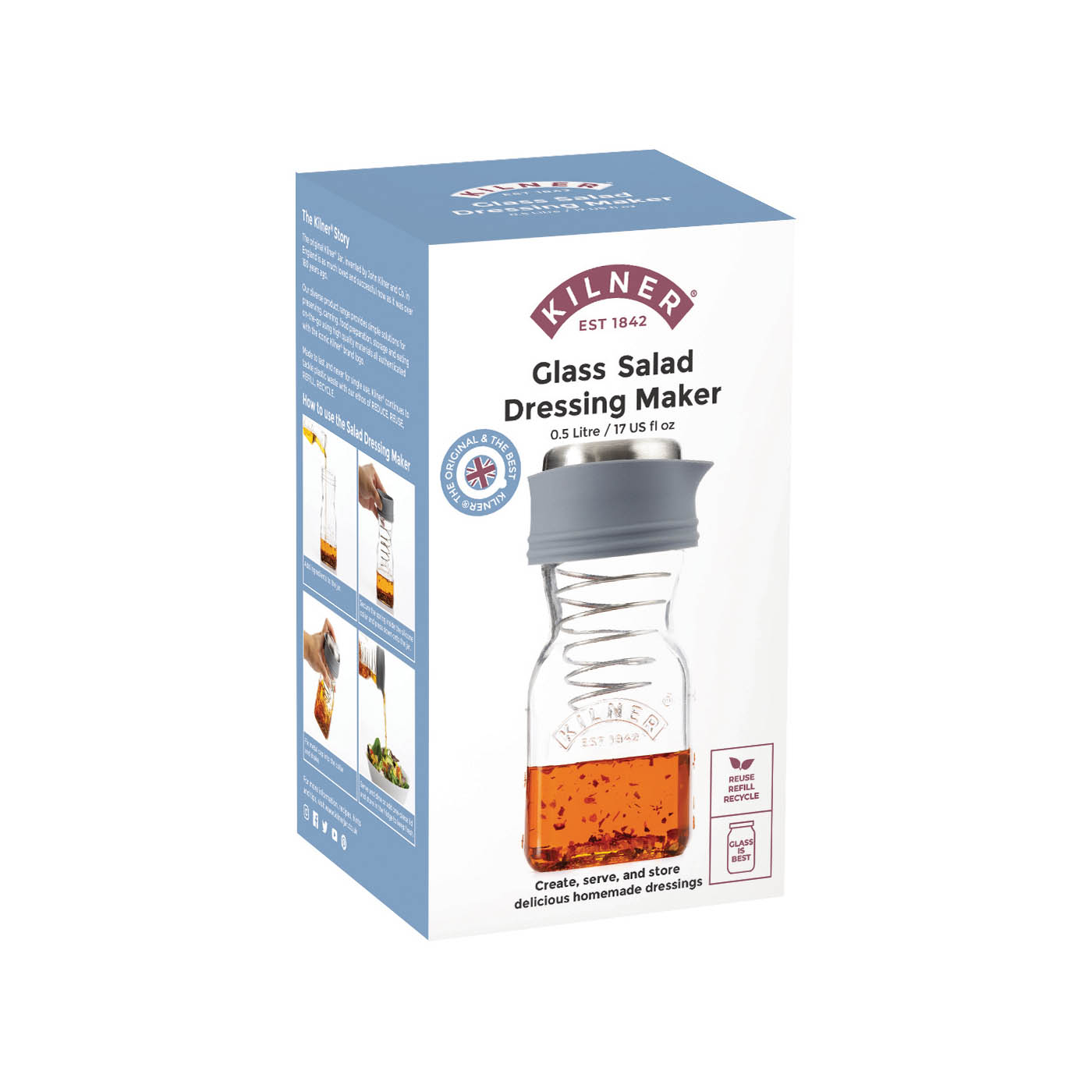 KILNER Salad Dressing Maker