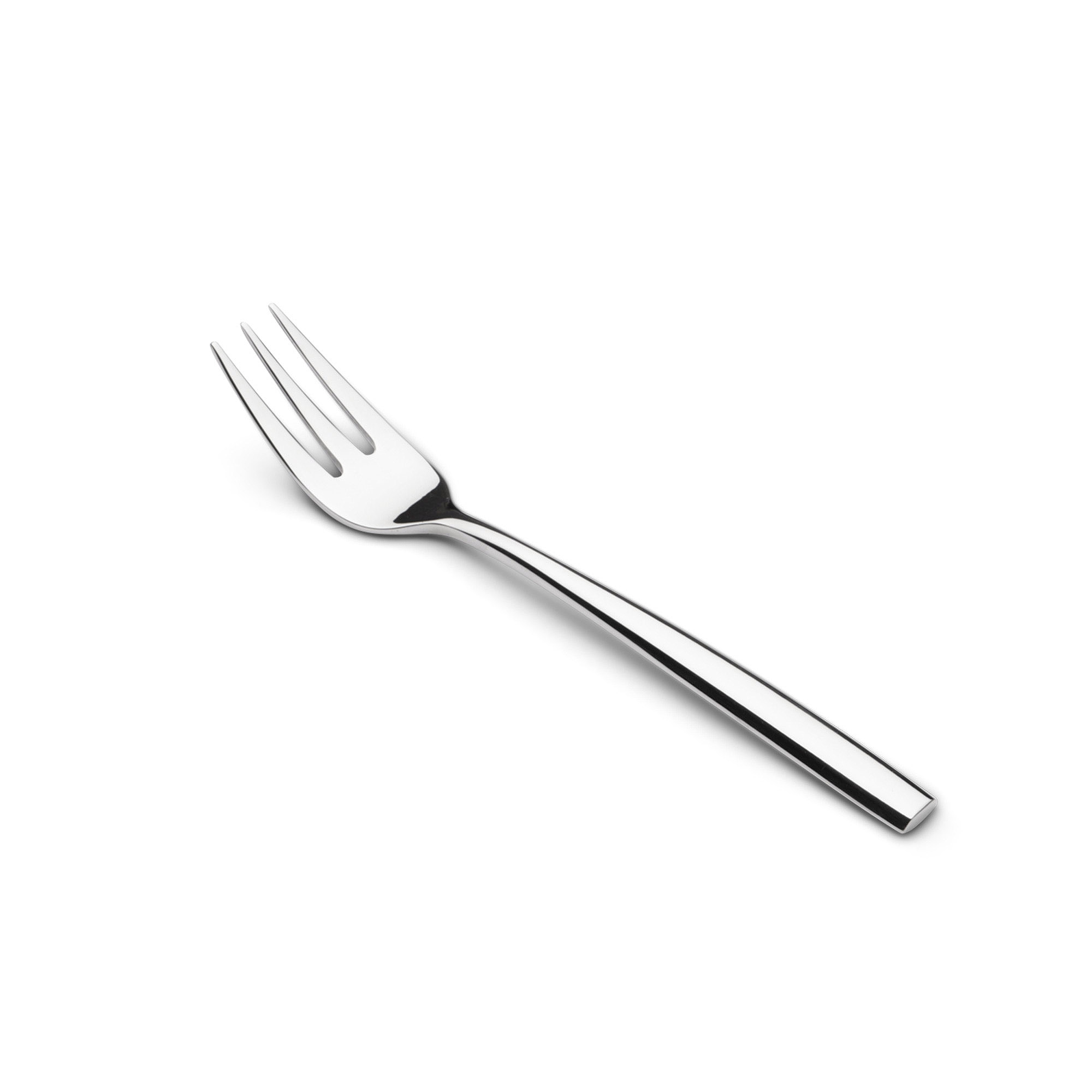 WEIS cutlery PURO Set of 6 cake forks polished stainless steel