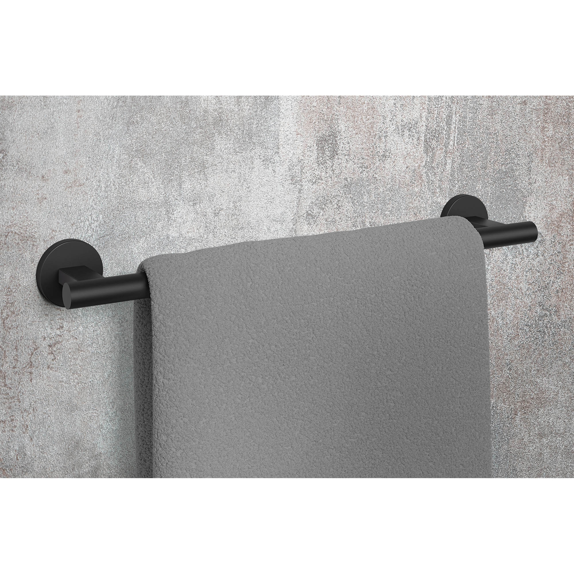 ZACK Handtuchstange 51 cm SCALA aus Edelstahl schwarz