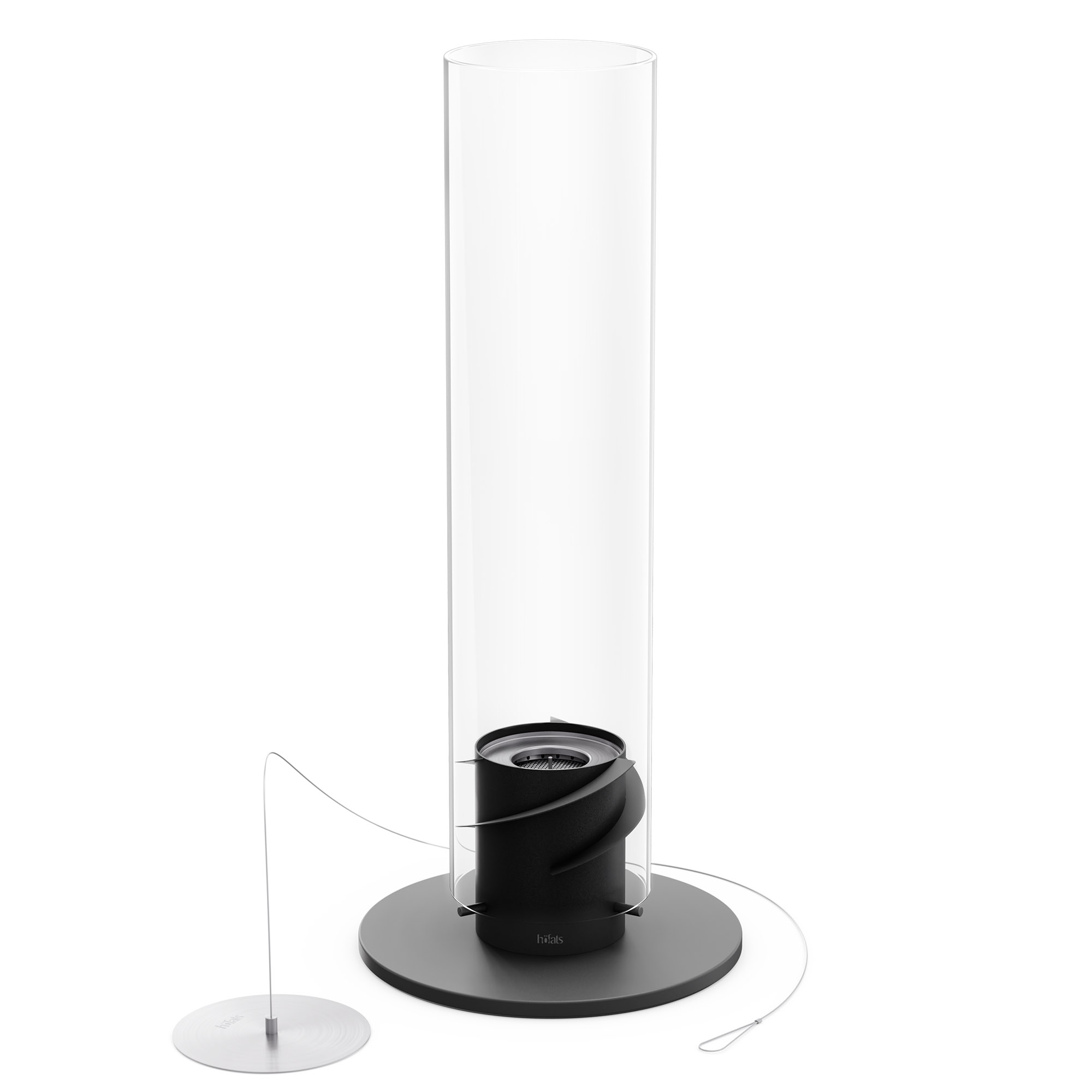 HÖFATS Tischfeuer SPIN classic 1200 mit Bio-Burner schwarz