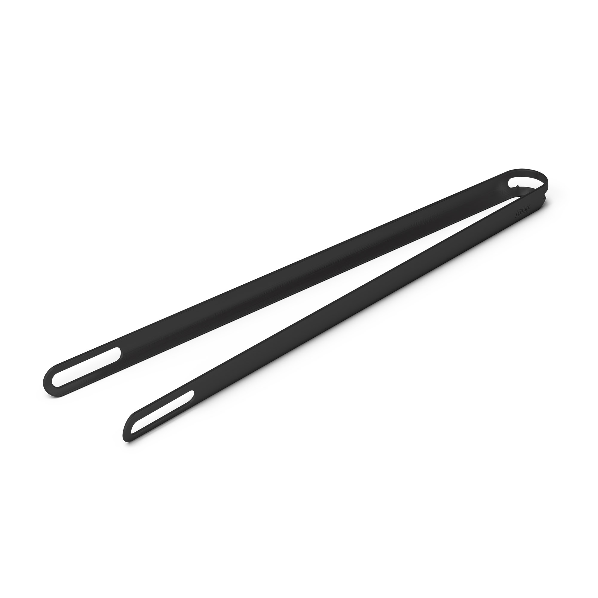 HÖFATS Grillzange 39,5 cm Edelstahl schwarz