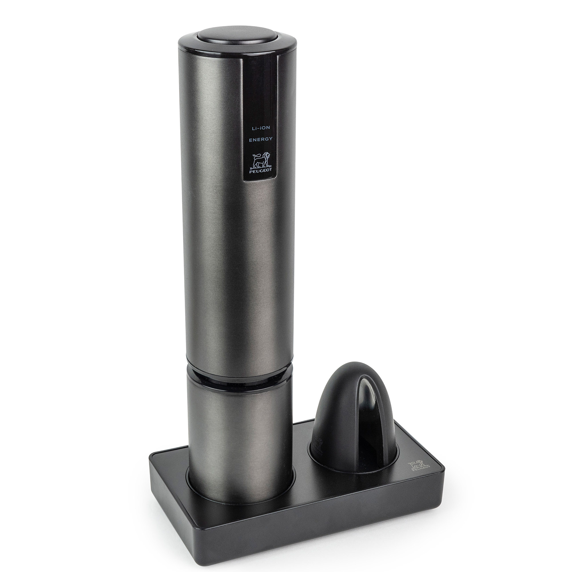 PEUGEOT elektrischer Korkenzieher ELIS TOUCH Lithium-Ion Edelstahl carbon