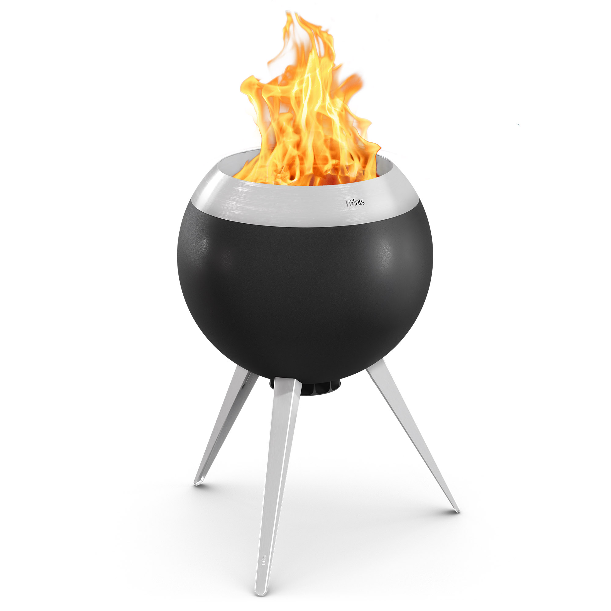 HÖFATS Feuerkorb MOON 55 mit hohem und niedrigem Fuß