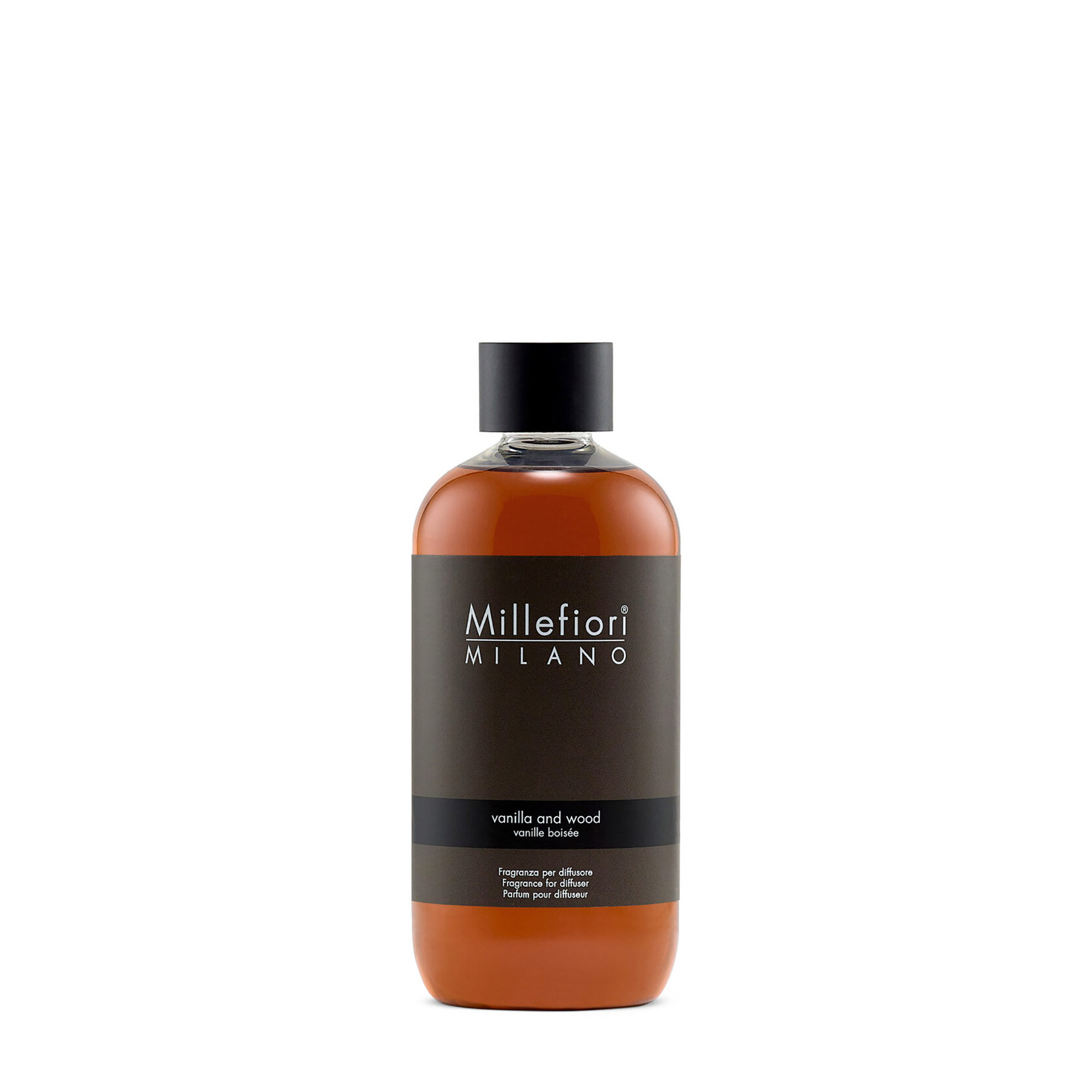 MILLEFIORI MILANO Raumduft Diffuser Nachfüllflasche 250 ml VANILLA & WOOD