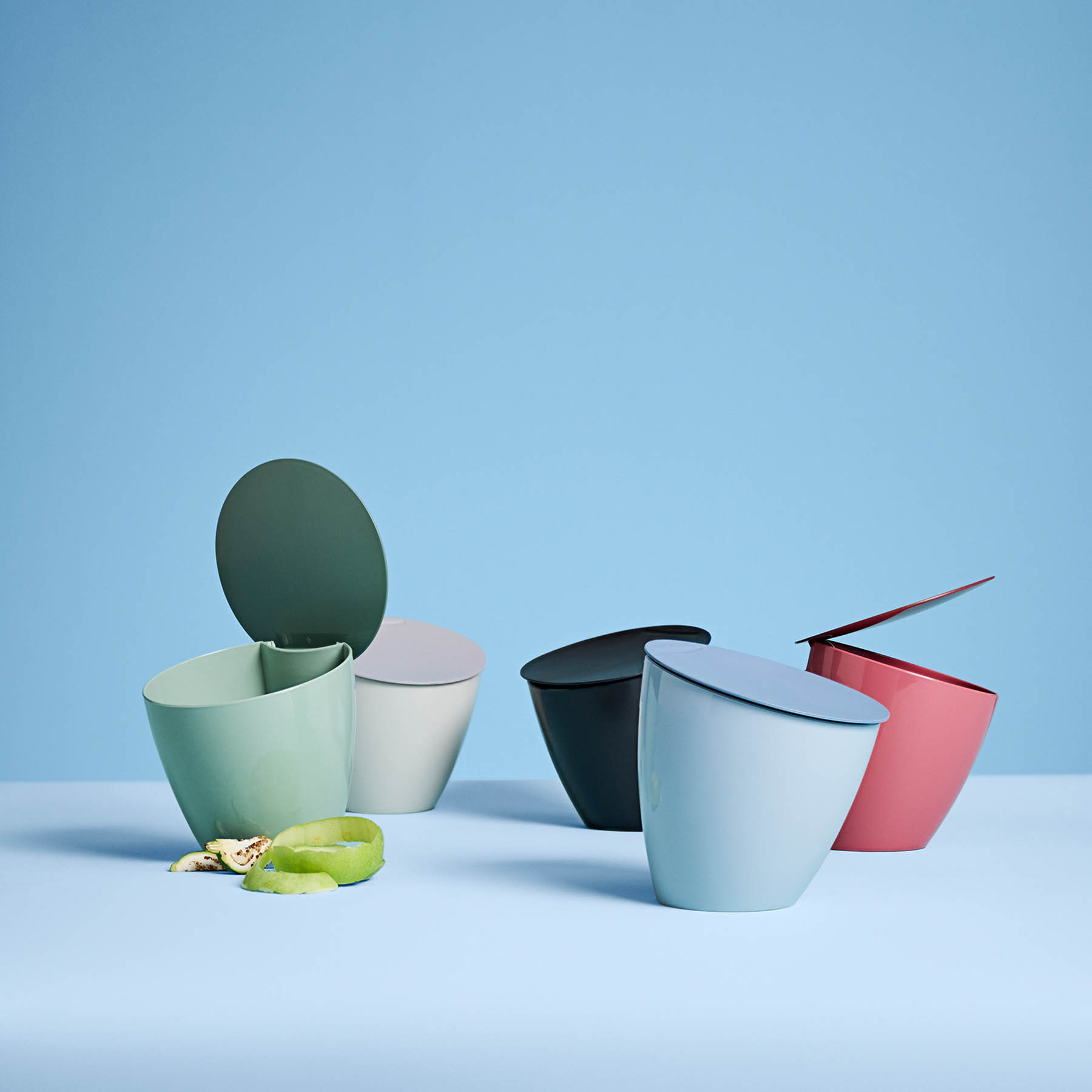 MEPAL waste bin Table waste bin CALYPSO 2.2 litres nordic sage (sage green)