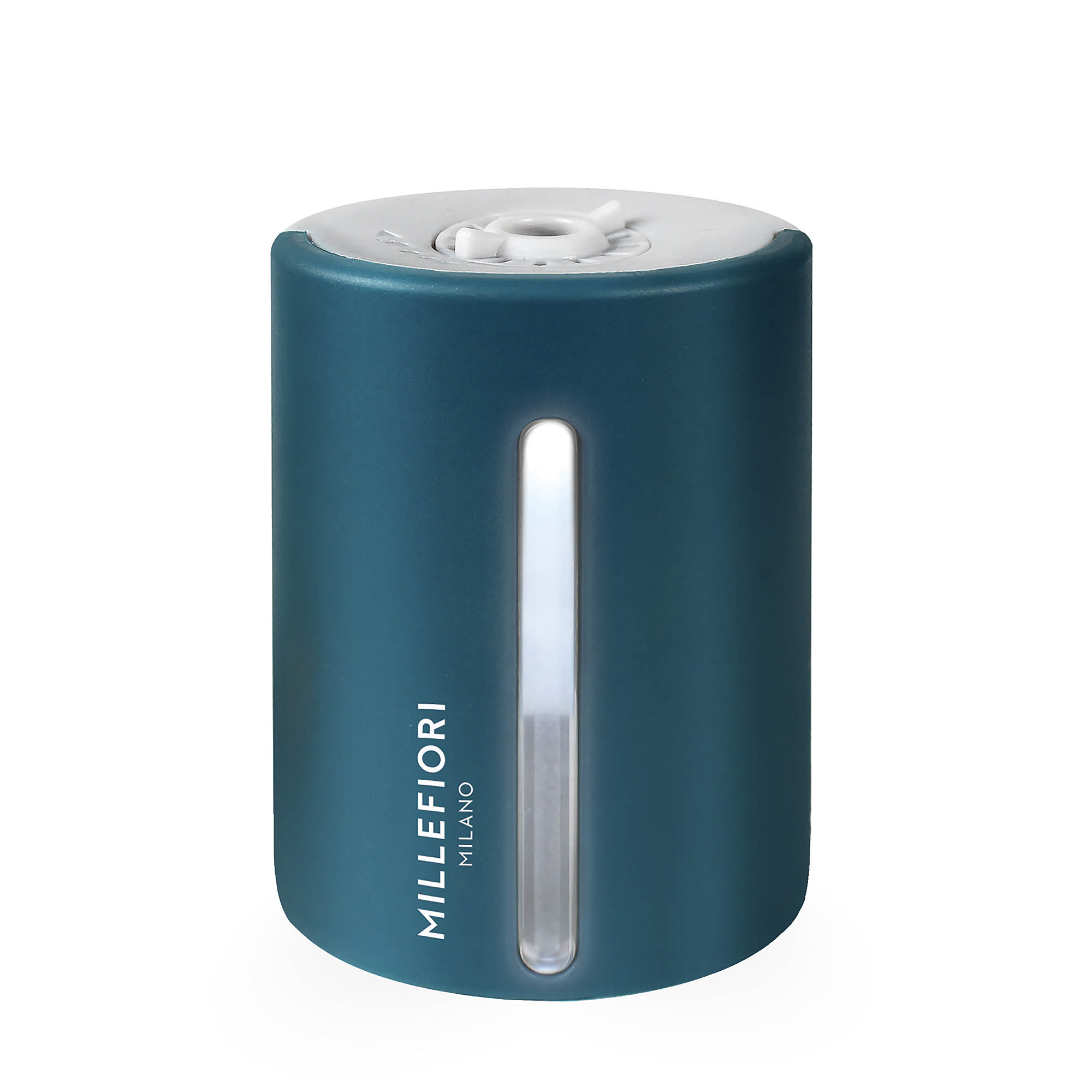 MILLEFIORI electric diffuser with LED light basic unit without fragrance blue-green