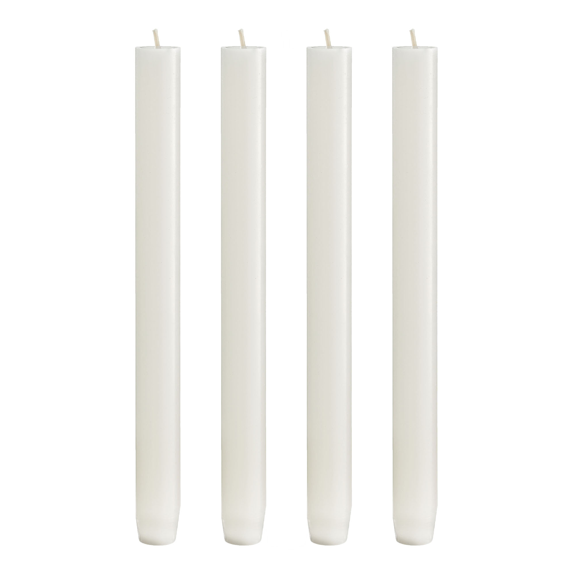 ENGELS KERZEN 4er-Set ORIGINAL STABKERZEN 24 cm elfenbein