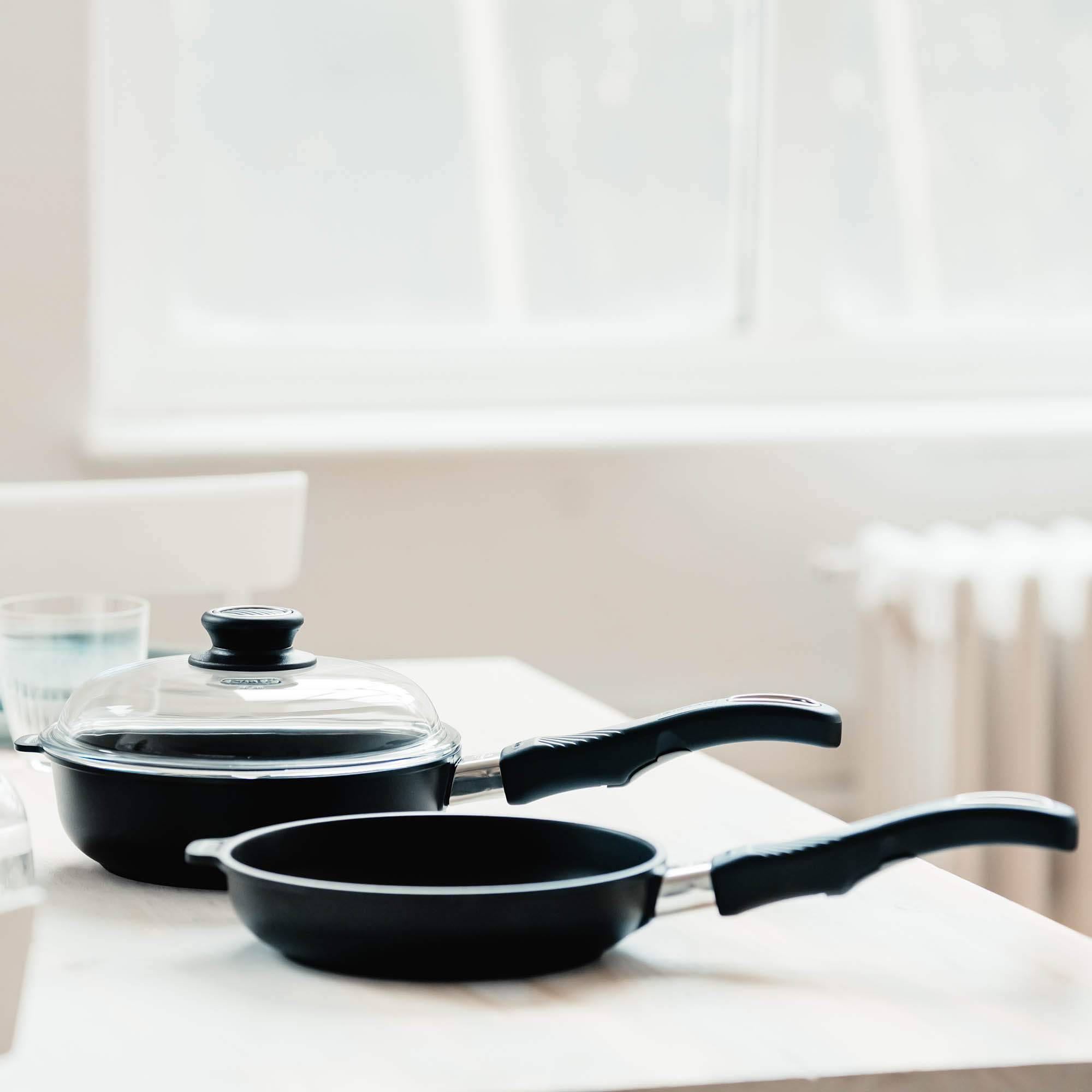 GASTROLUX cast iron frying pan EVO 20 cm height 4.5 cm INDUCTION PFAS-free