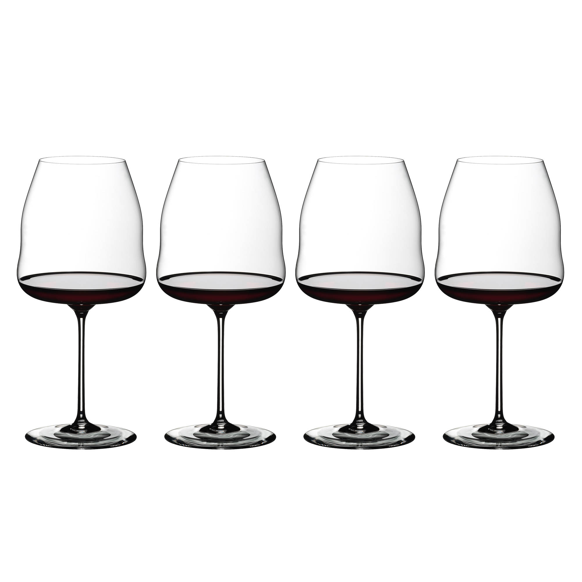 RIEDEL Serie WINEWINGS 4er-Vorteils-Set Rotweinglas Pinot Noir/Nebbiolo 950 ml