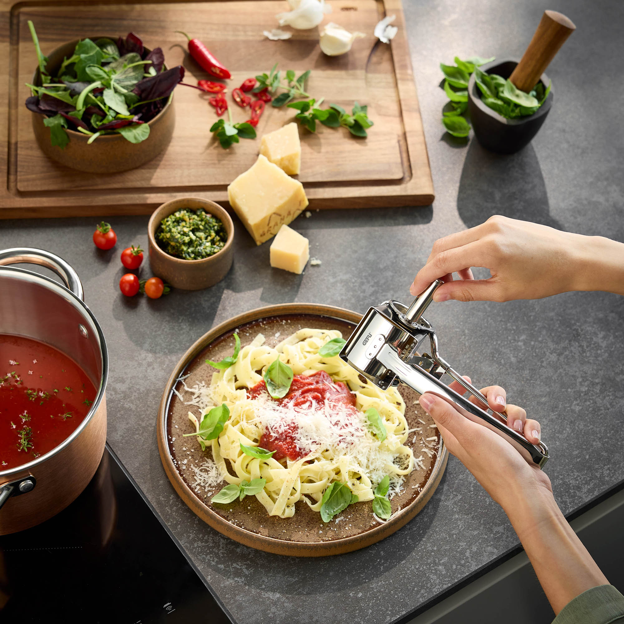 GEFU Käsereibe QUESO aus Edelstahl