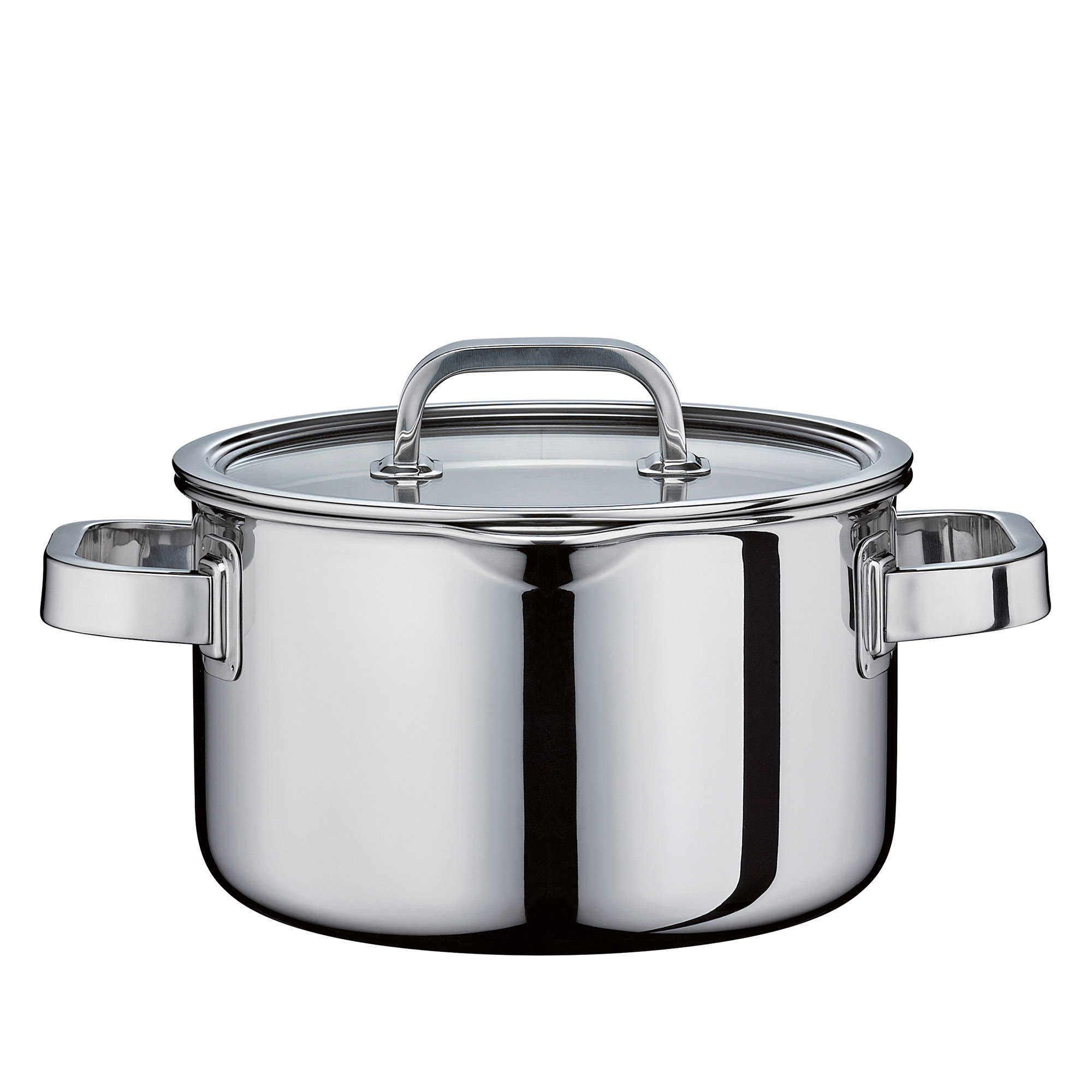 SPRING Fleischtopf FINESSE2+ mit Glasdeckel 20 cm 3,7 Liter INDUKTION