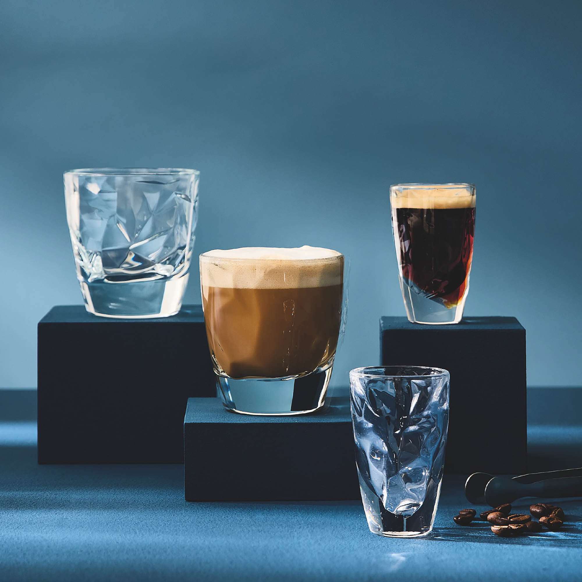 RITZENHOFF cappuccino glass / whisky glass ALPINO Set of 2, 180 ml each