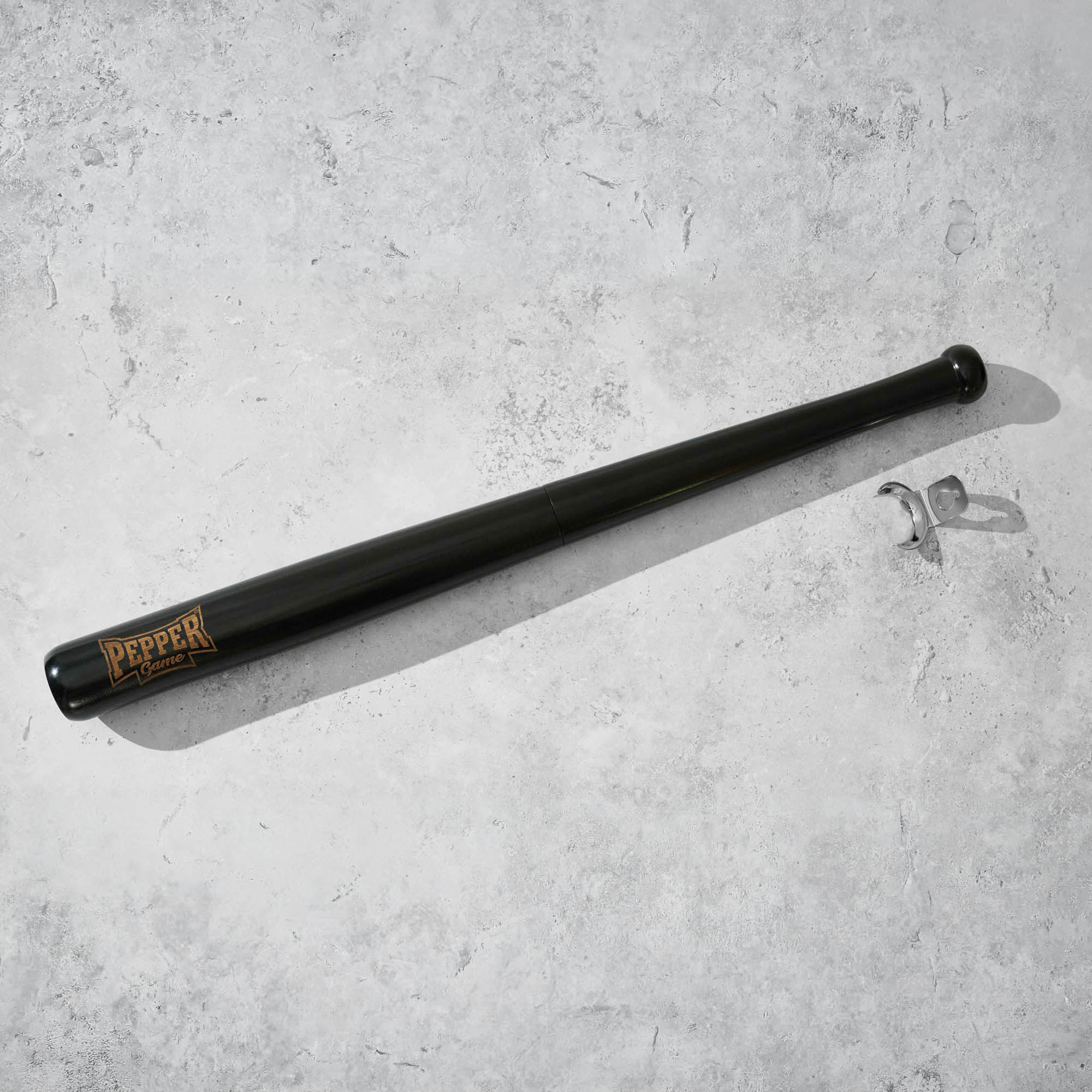 PROFINO Pfeffermühle PEPPER GAME 71 cm Baseballschläger-Design schwarz