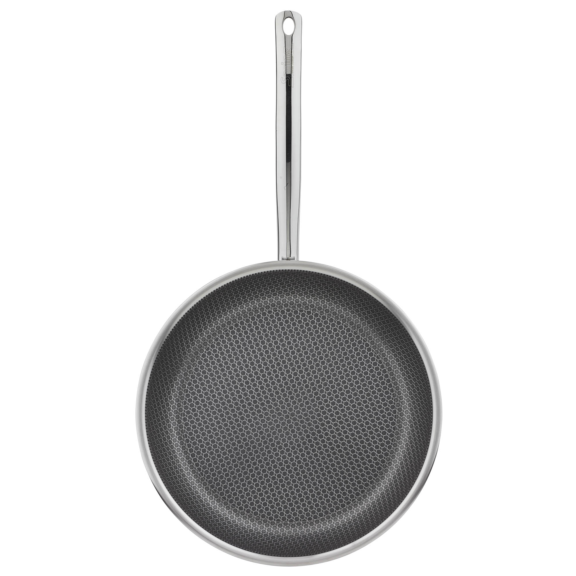 SPRING Bratpfanne VULCANO CUT RESIST PURE XL 24 cm Antihaftbeschichtet PFAS-frei