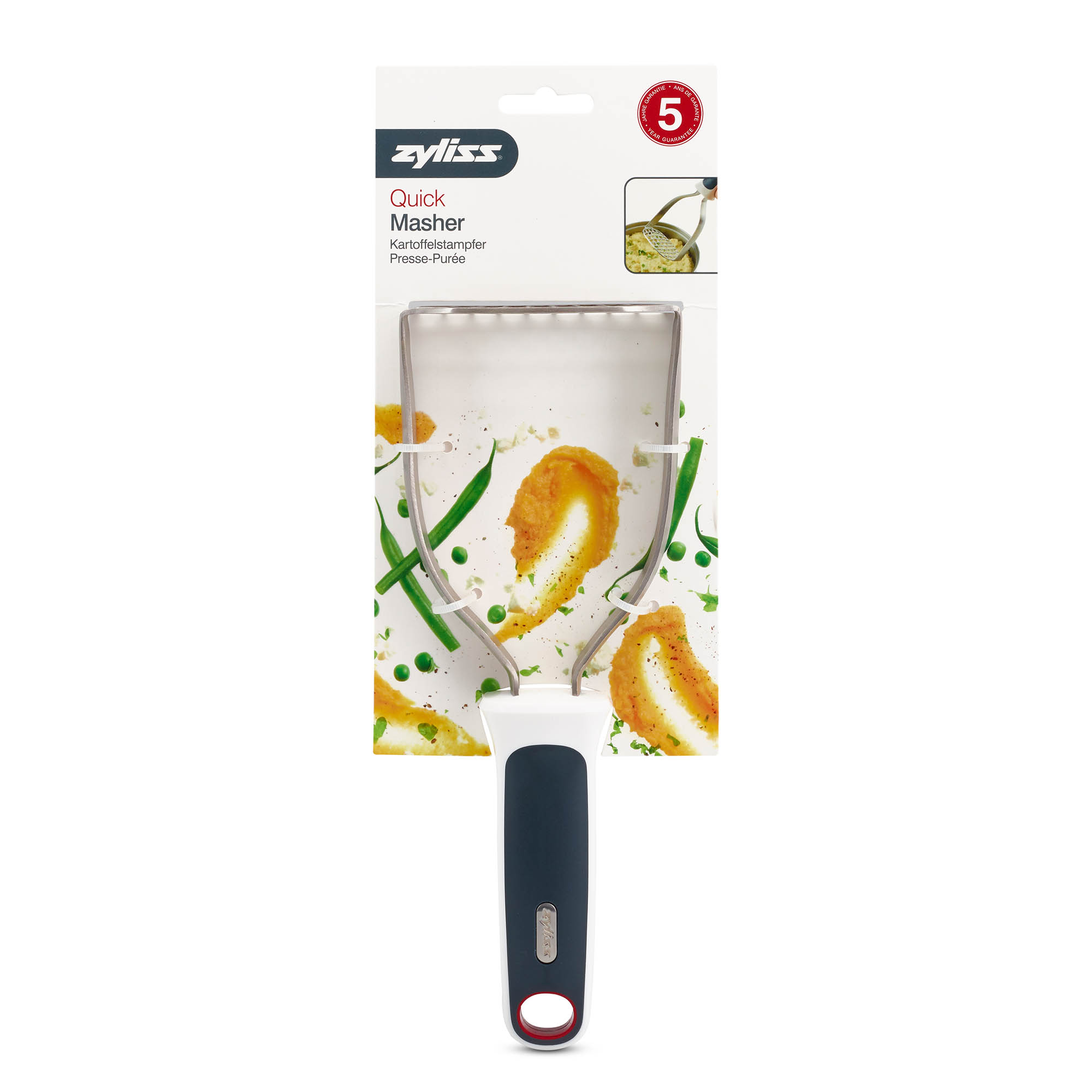 ZYLISS Kartoffelstampfer mit Edelstahl-Stampfkopf