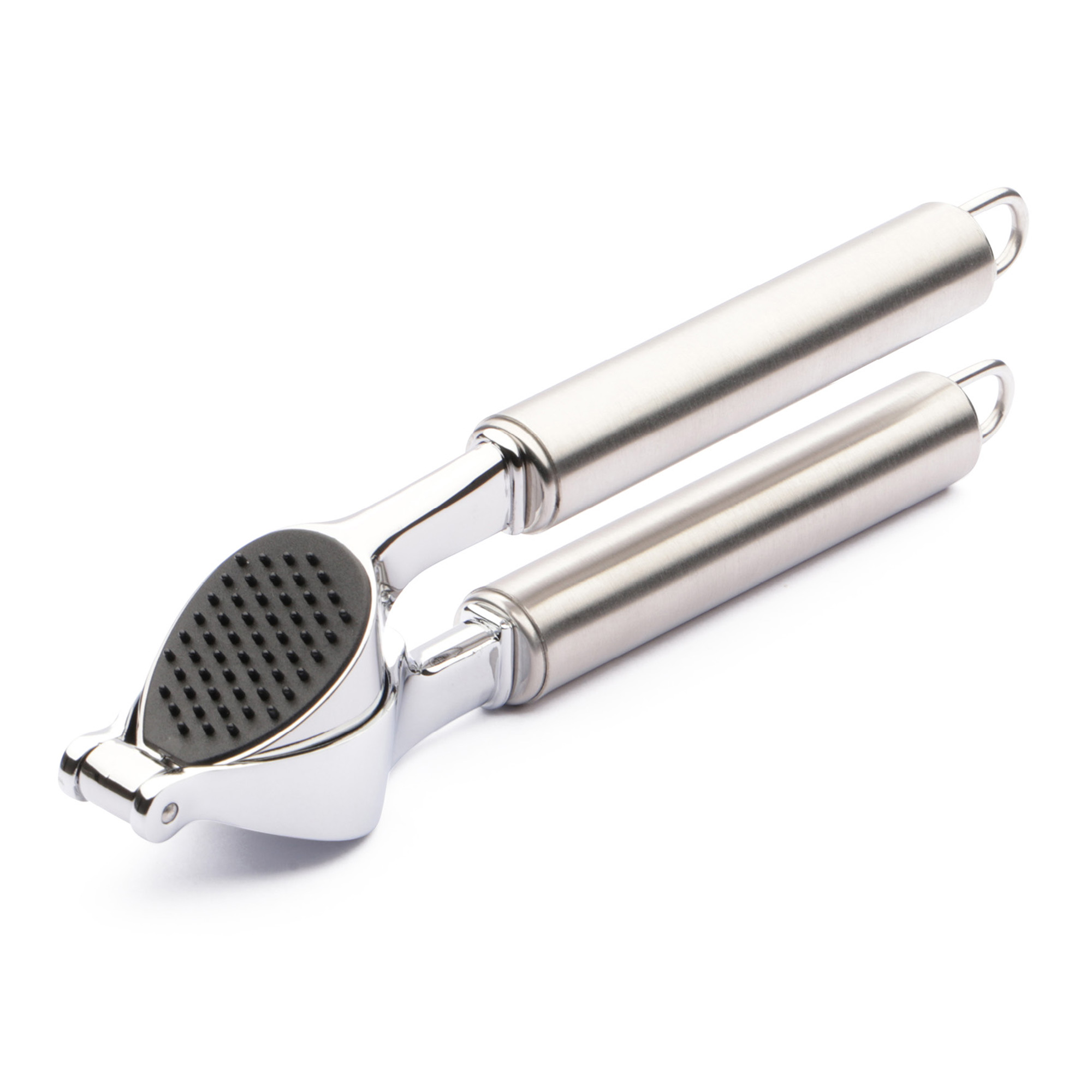 WEIS garlic press with residue removal function