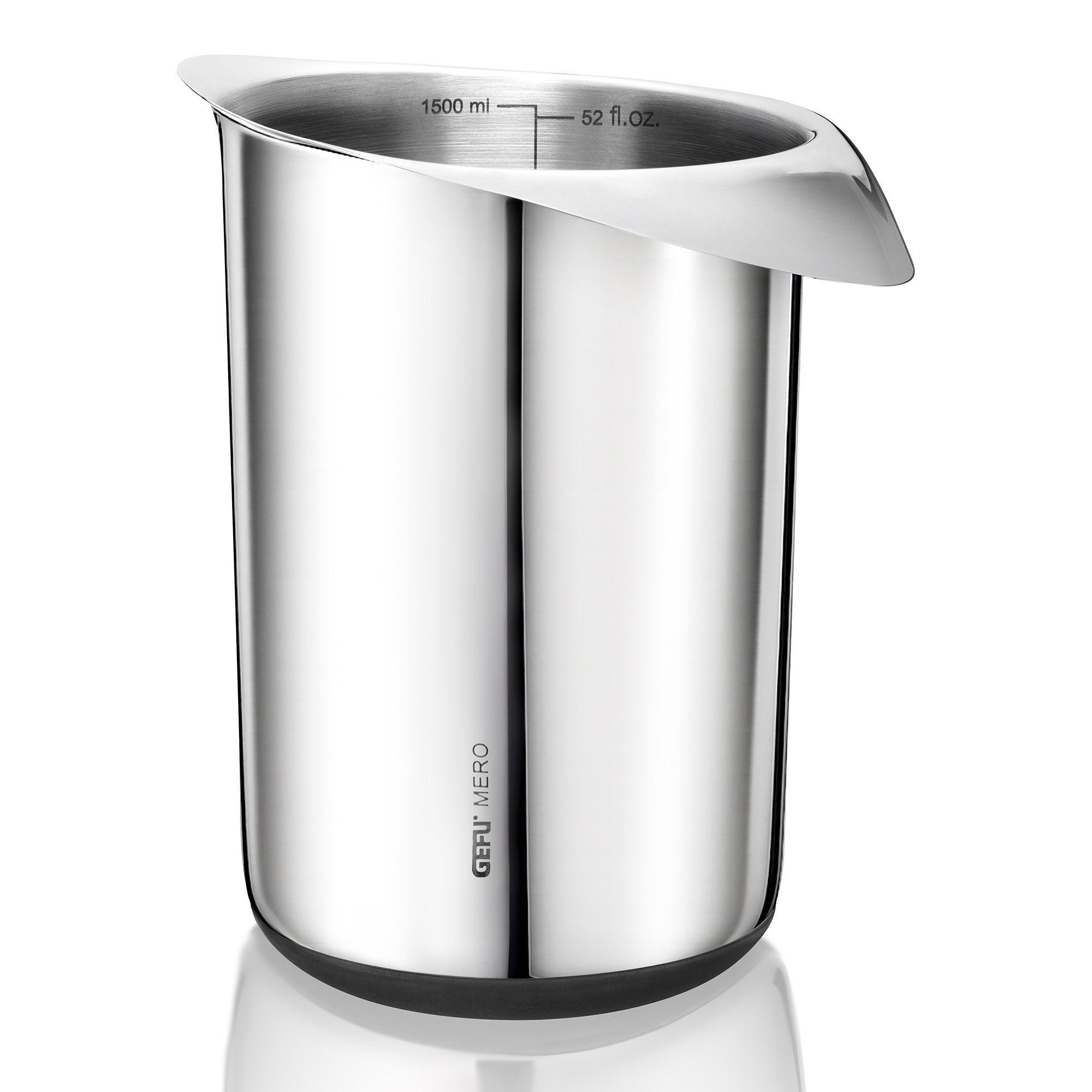 GEFU Rührbecher Rührschüssel MERO Edelstahl 1,5 Liter