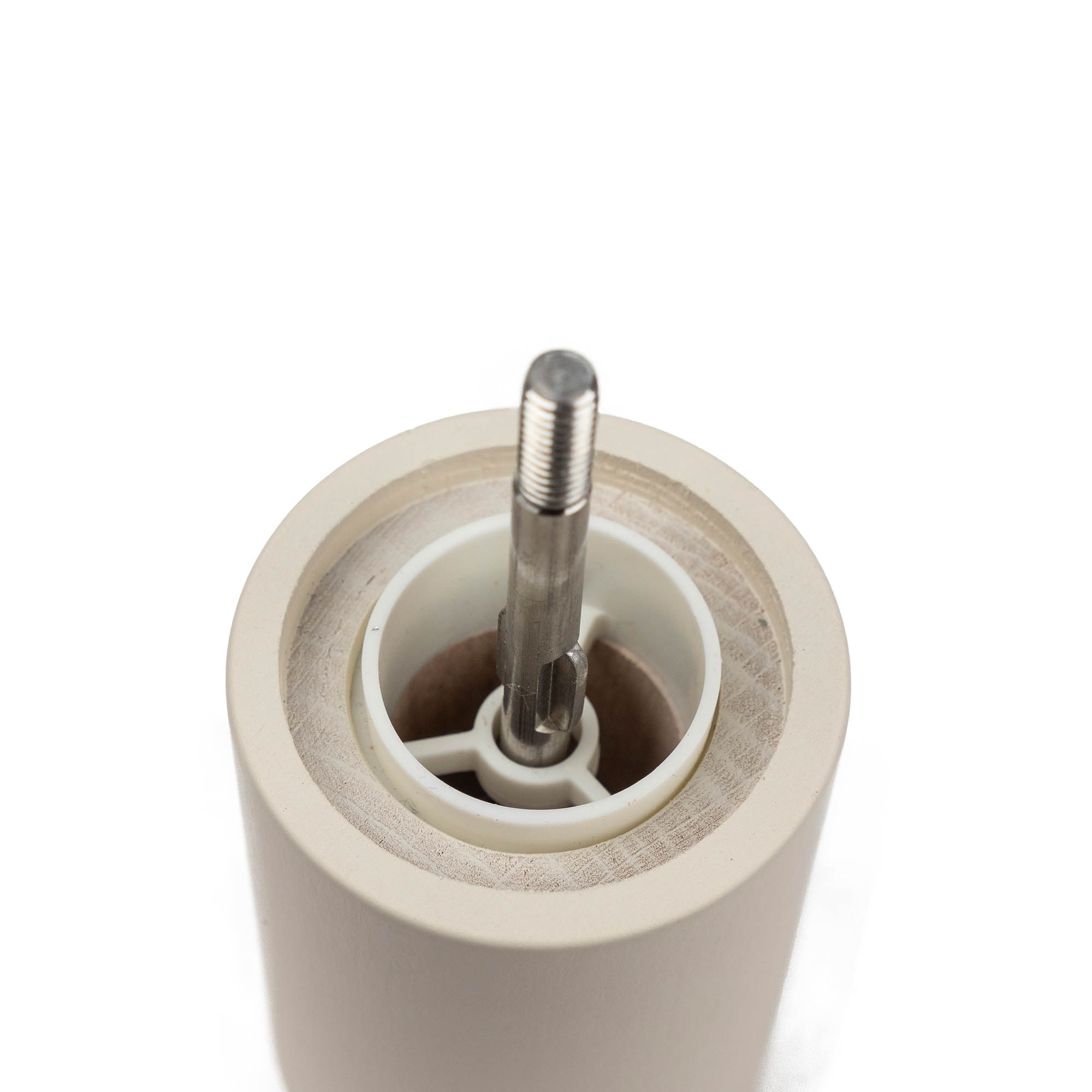 PEUGEOT BOREAL Salt Mill, 12 cm, light beech wood with ZIRLION grinding mechanism