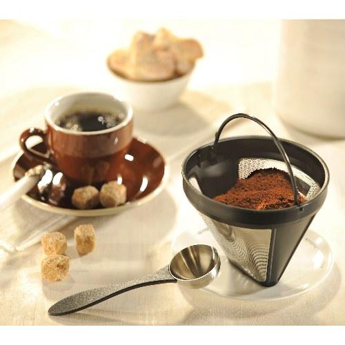 GEFU Kaffeefilter Dauerfilter ARABICA Größe 4 aus Edelstahl