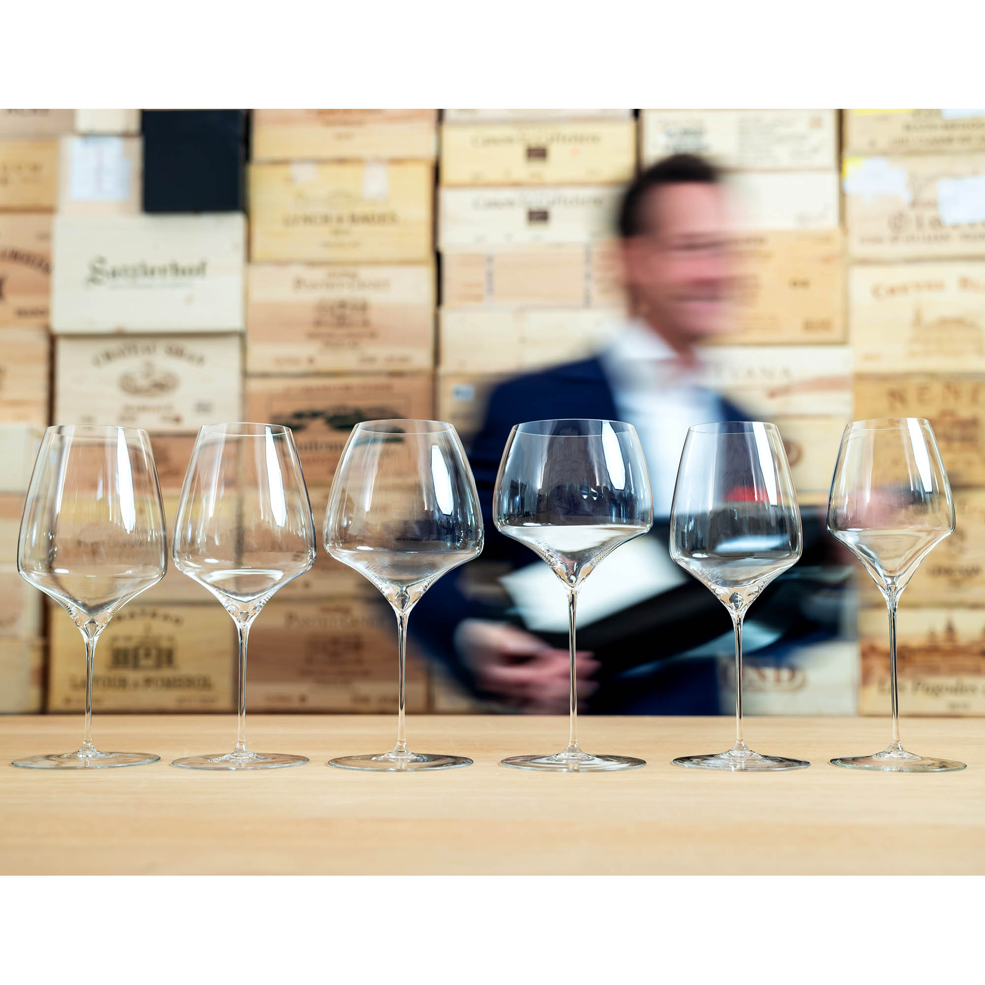 RIEDEL Manufaktur Serie VITIS Weißweinglas Riesling Inhalt 545 ml