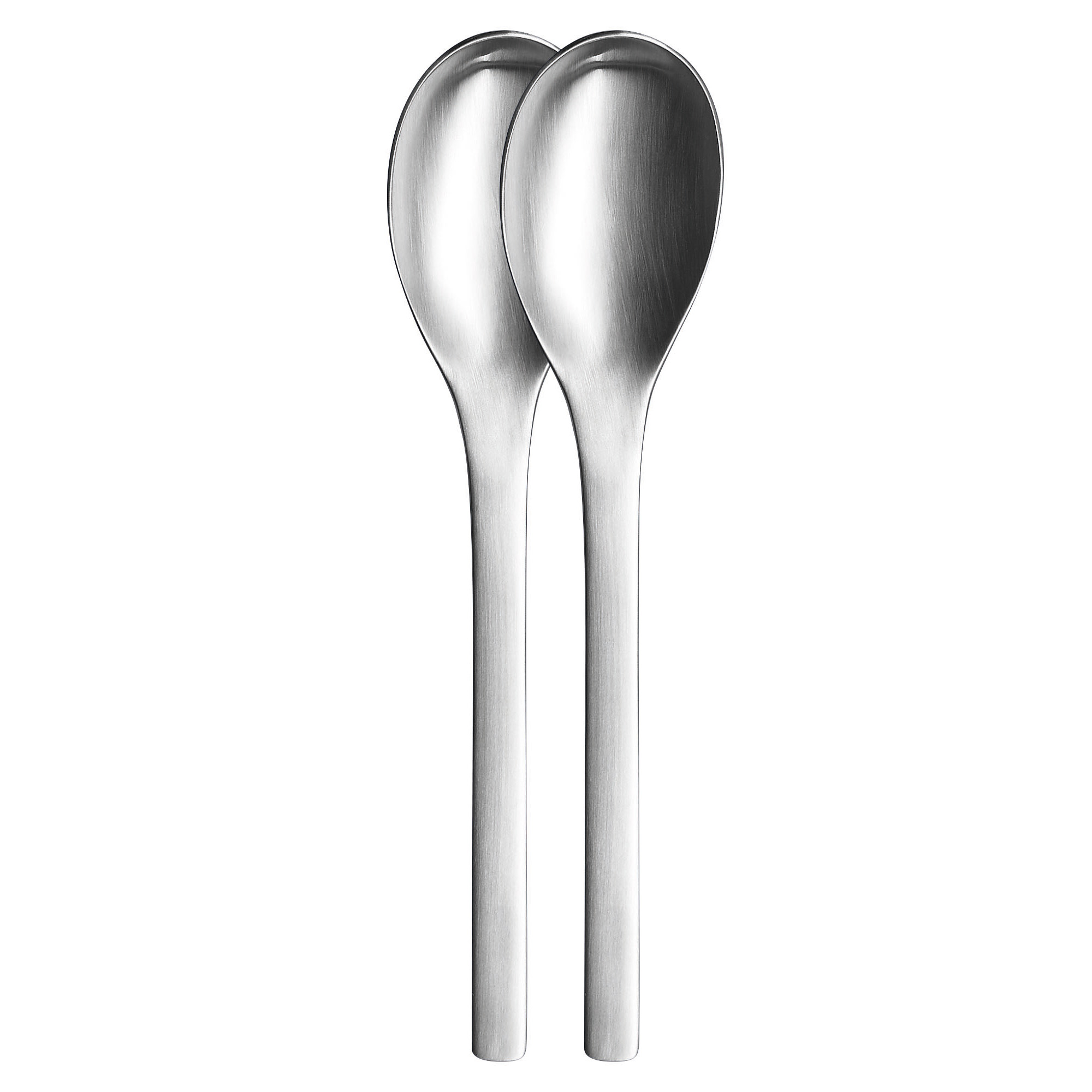 PURESIGNS Bestecklöffel Müslilöffel ONE Extra (2 Stück), Perfekte Größe für's Müsli