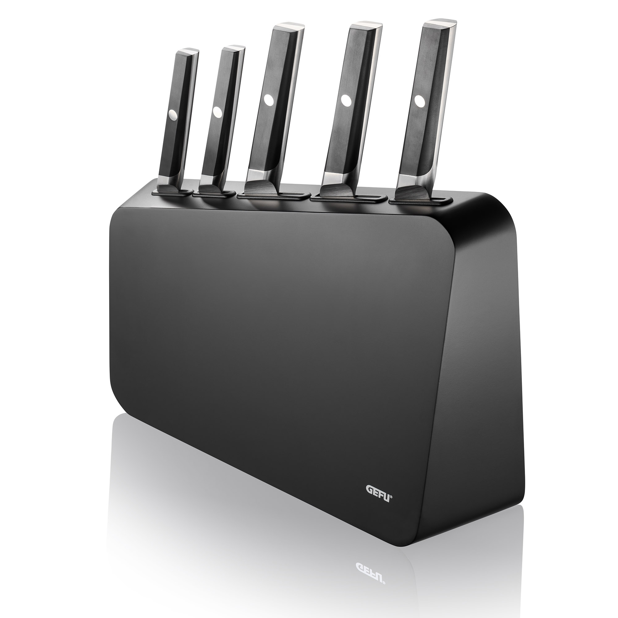 GEFU Messerblock ACURO bestückt mit 5 Messern