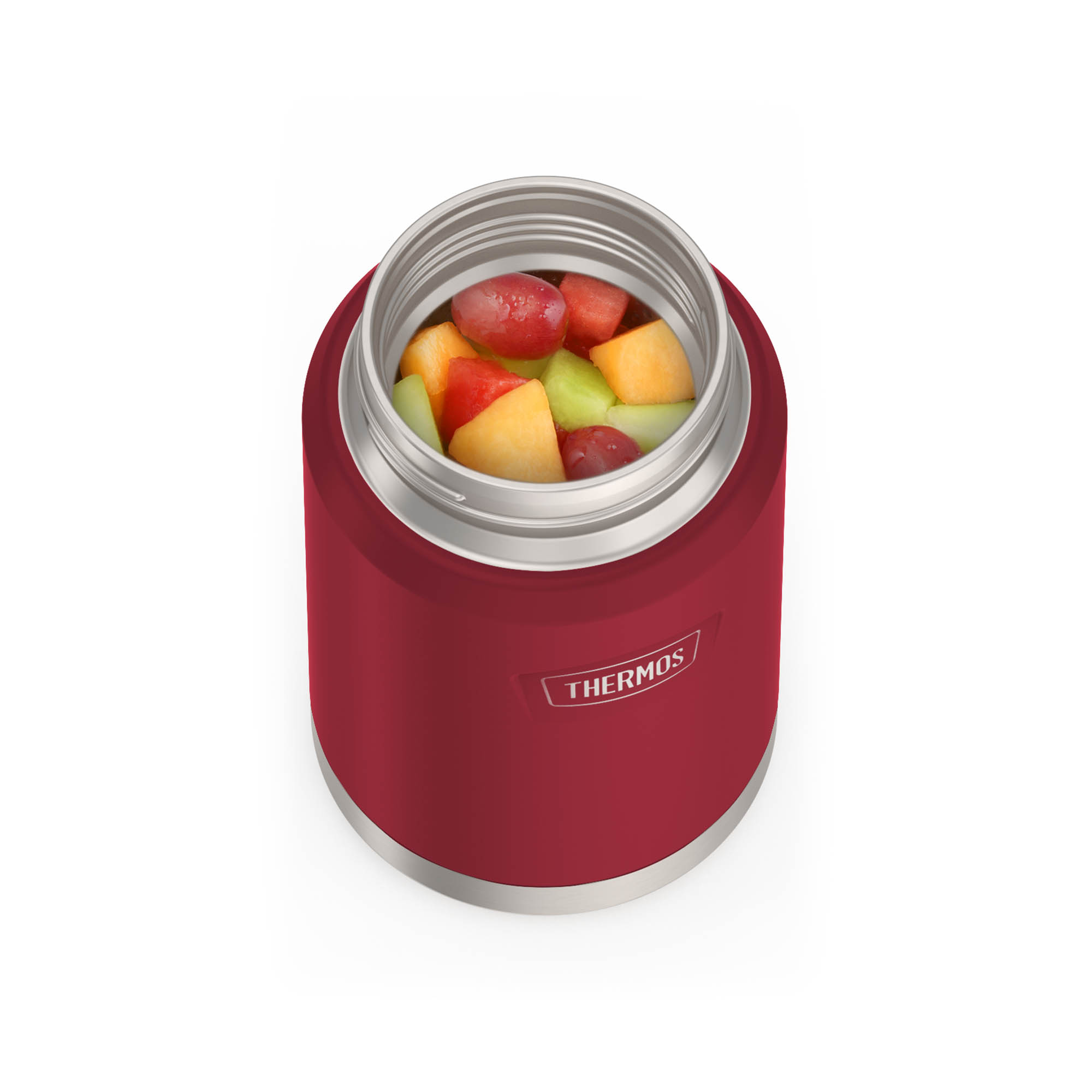 THERMOS Isolierspeisegefäß ICON FOOD JAR 0,71 Liter Edelstahl doppelwandig berry