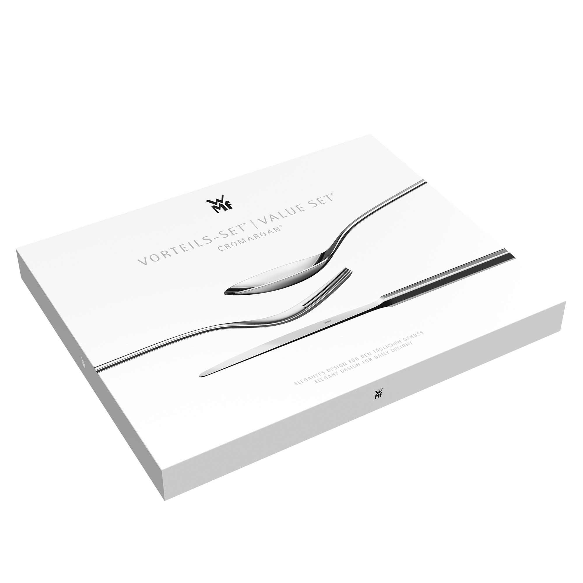 WMF Besteckkasten / Besteckkarton / Besteckkassette für 60 Teile Cromargan LEER