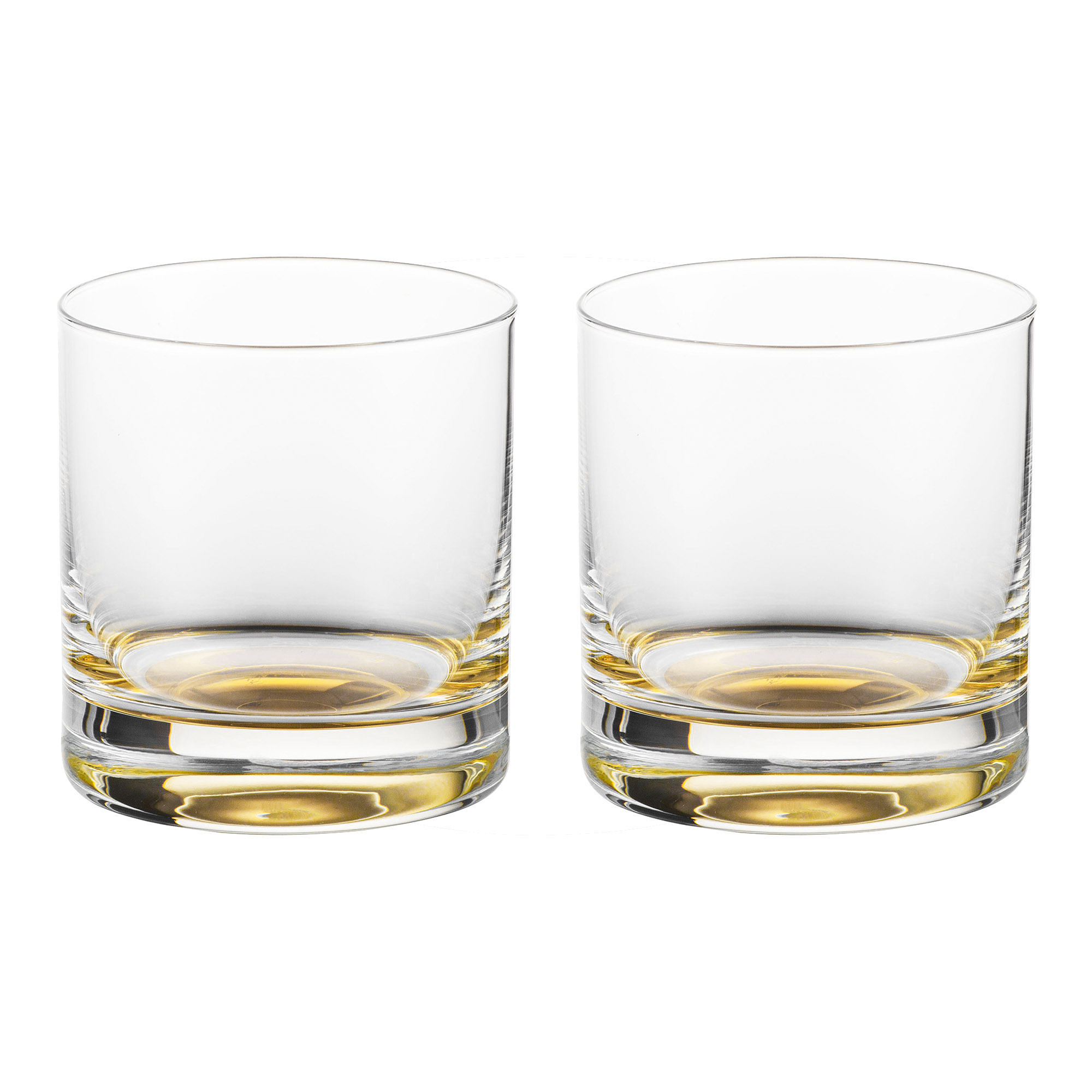 EISCH Whisky-Tumbler GENTLEMAN GOLD 2 Stück in Geschenkröhre Inhalt je 400 ml