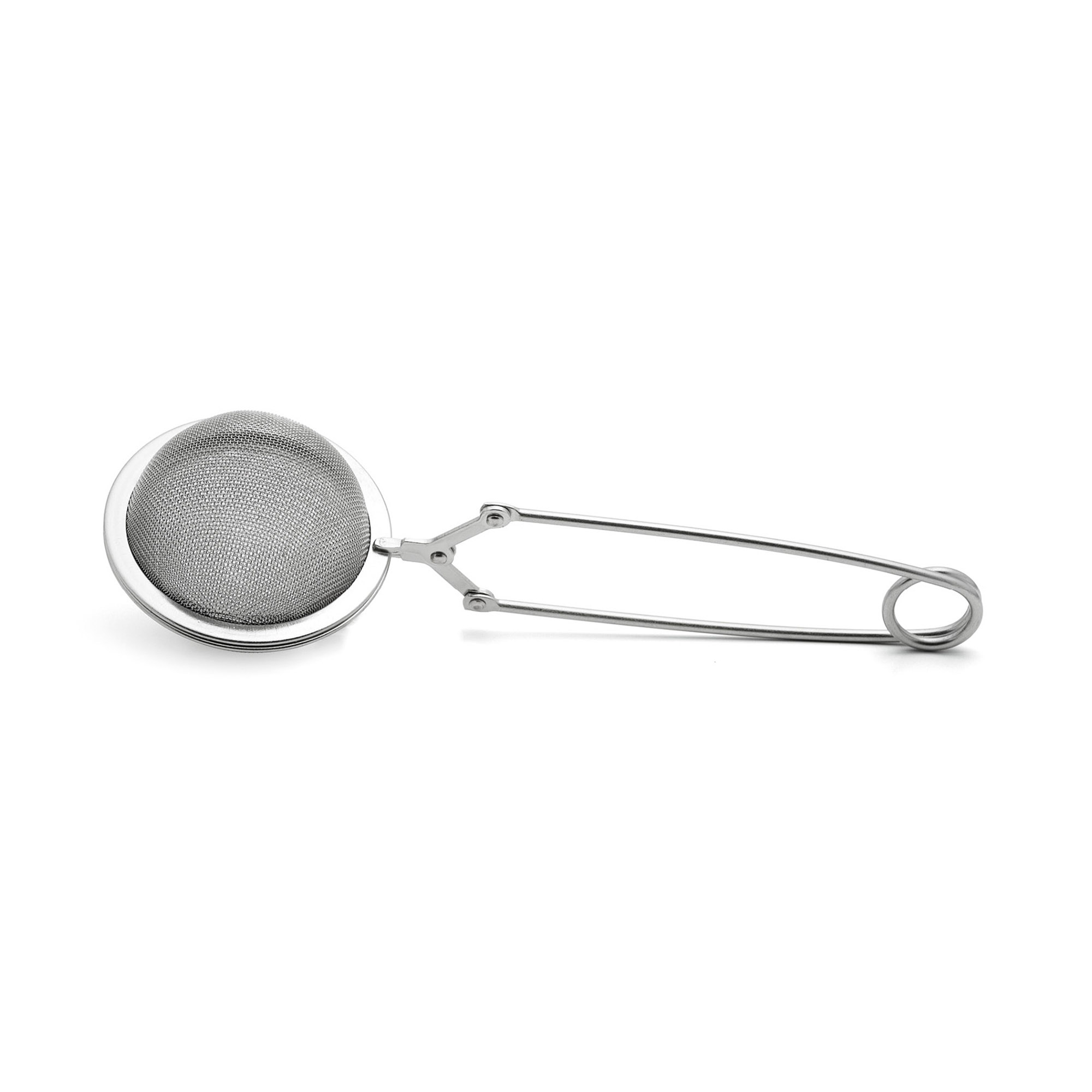 WEIS Teebrüher Teesieb Teefilter Zange aus Edelstahl für 1 bis 2 Tassen