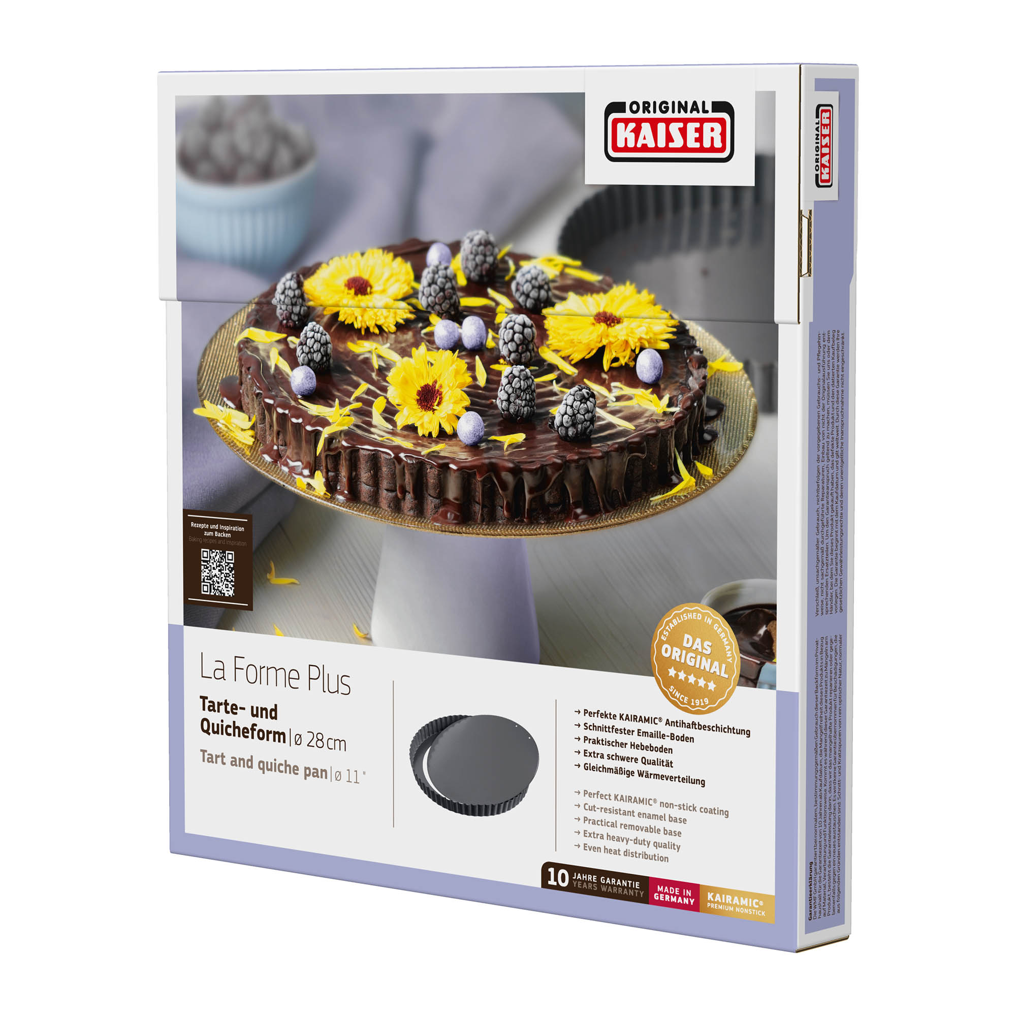 KAISER La Forme Plus Tarteform / Quicheform  28 cm