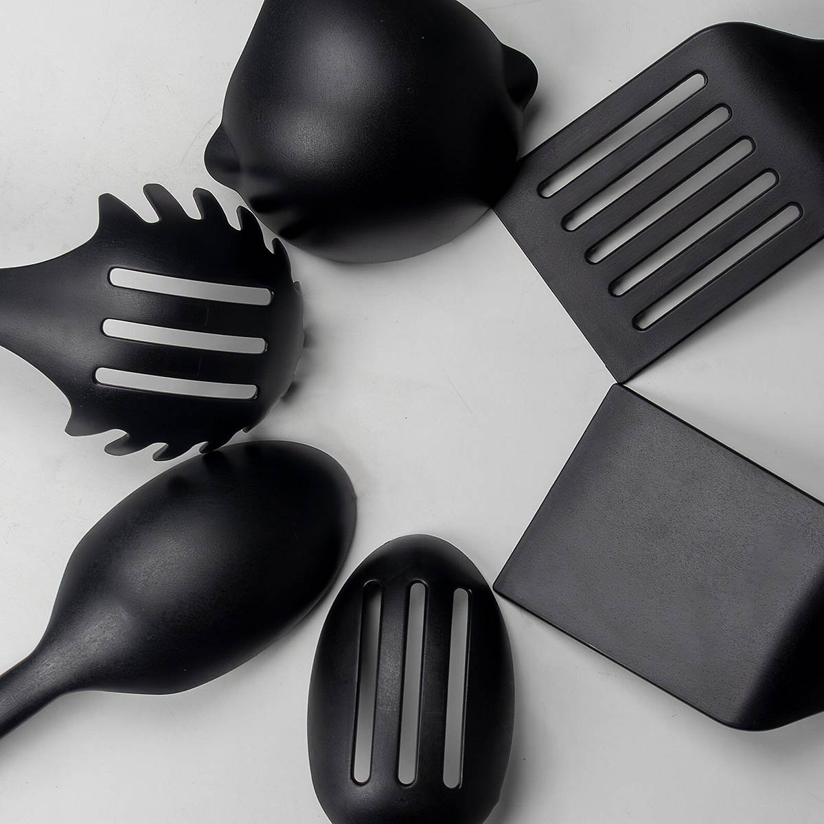 KELA Pfannenwender APART geschlitzt schwarz