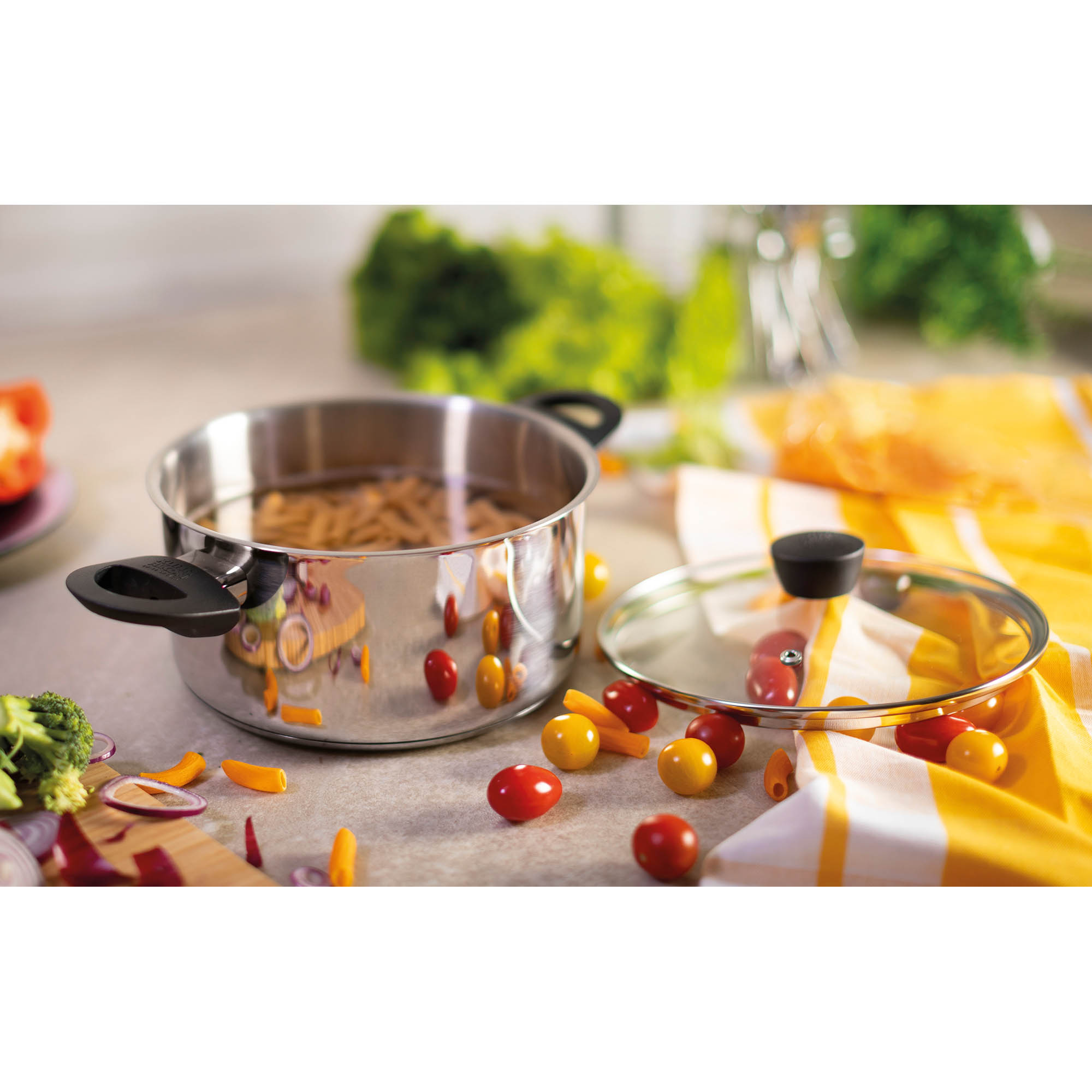 KUHN RIKON Glasdeckel für Kochtöpfe und Kasserollen CLASSIC 24 cm