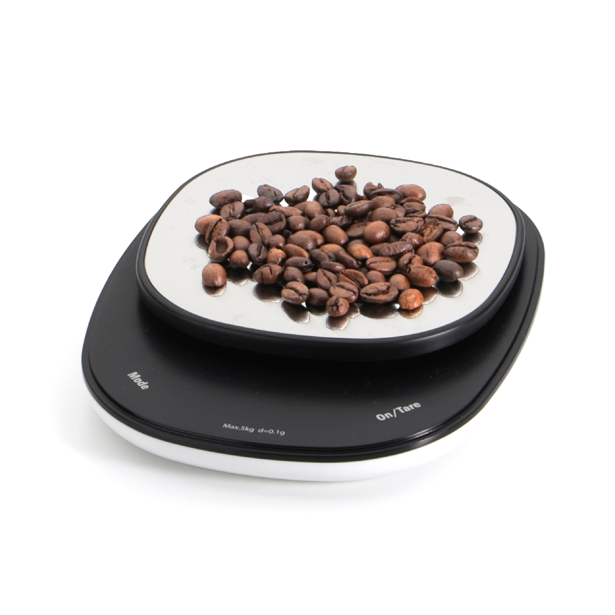WEIS Küchenwaage Feinwaage digitale Backwaage bis 5 kg in 0,1 g-Schritten