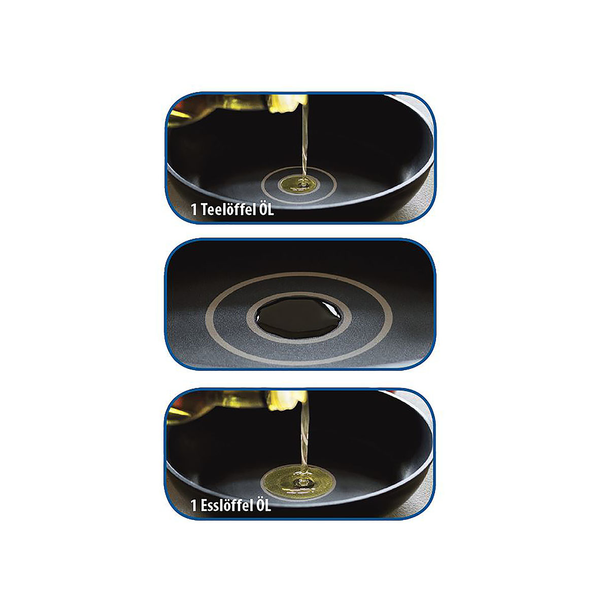 ELO Mystery pot set 3-piece stackable glass lid INDUCTION