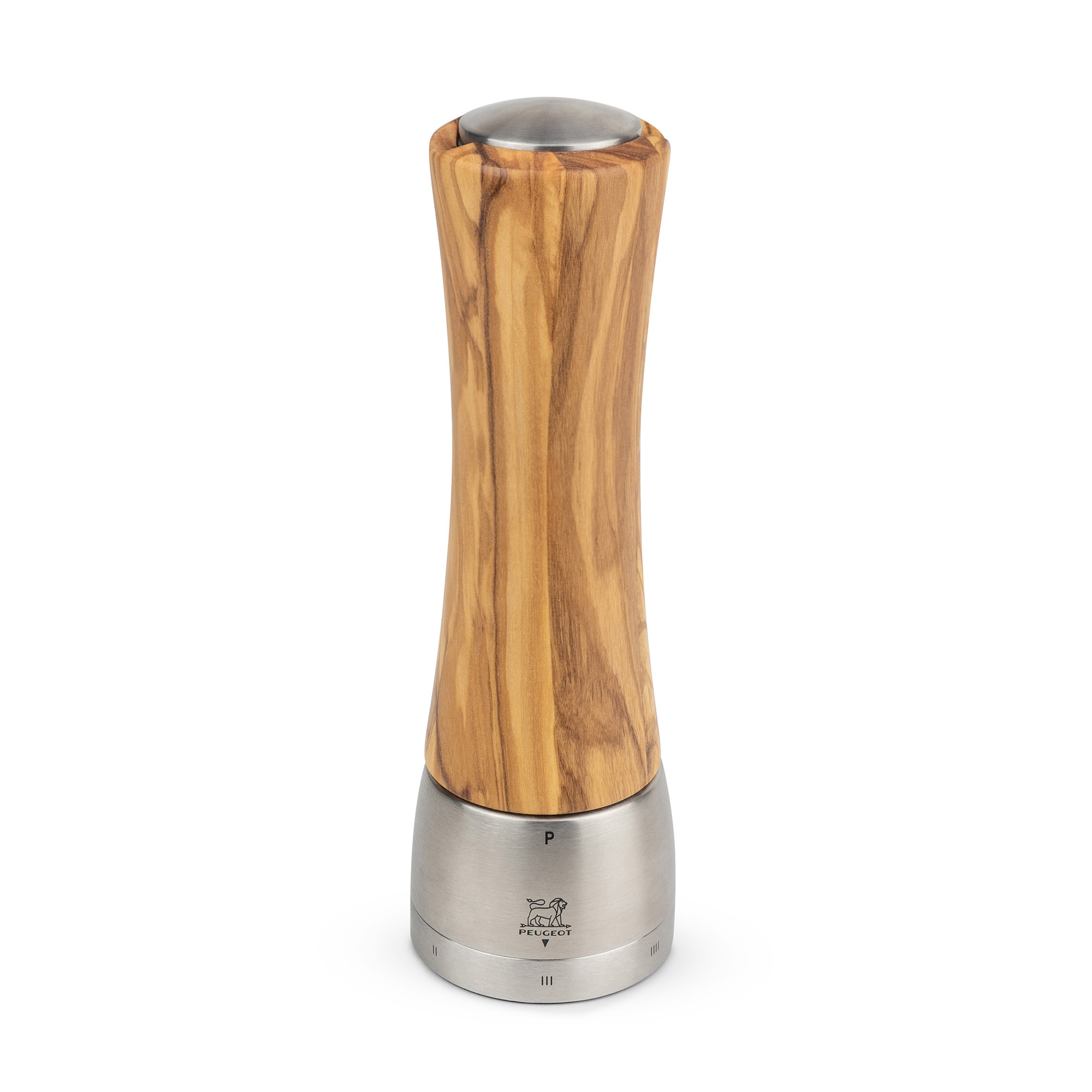 PEUGEOT Pfeffermühle MADRAS 21 cm Edelstahl Olivenholz U'Select
