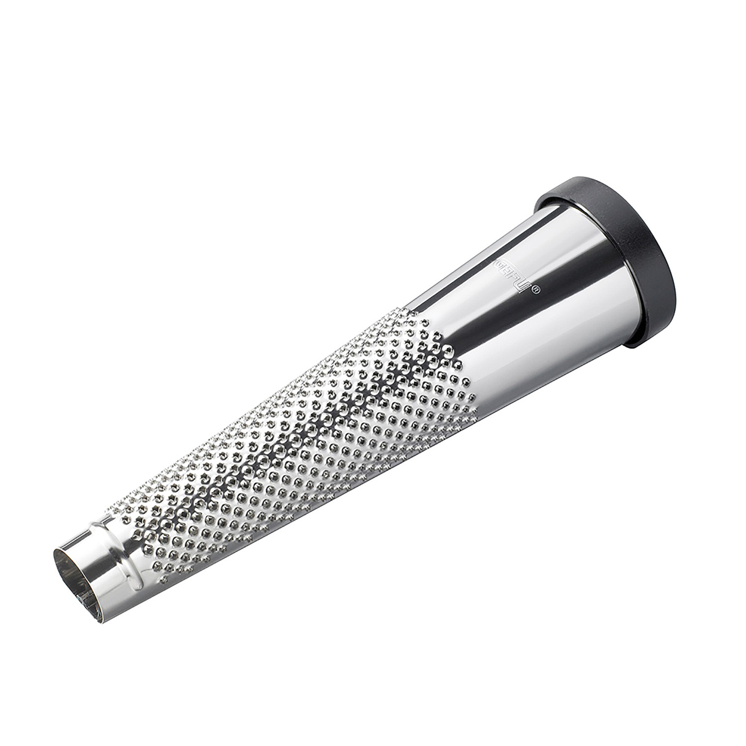 GEFU Muskatmühle Muskatreibe MOLA Edelstahl Muskat Reibe Ingwer Gew