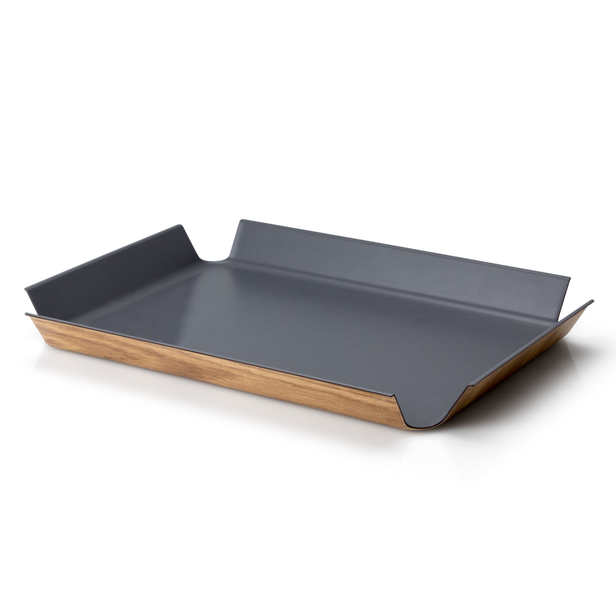CONTINENTA rutschfestes Tablett 54,5 x 40 cm grau