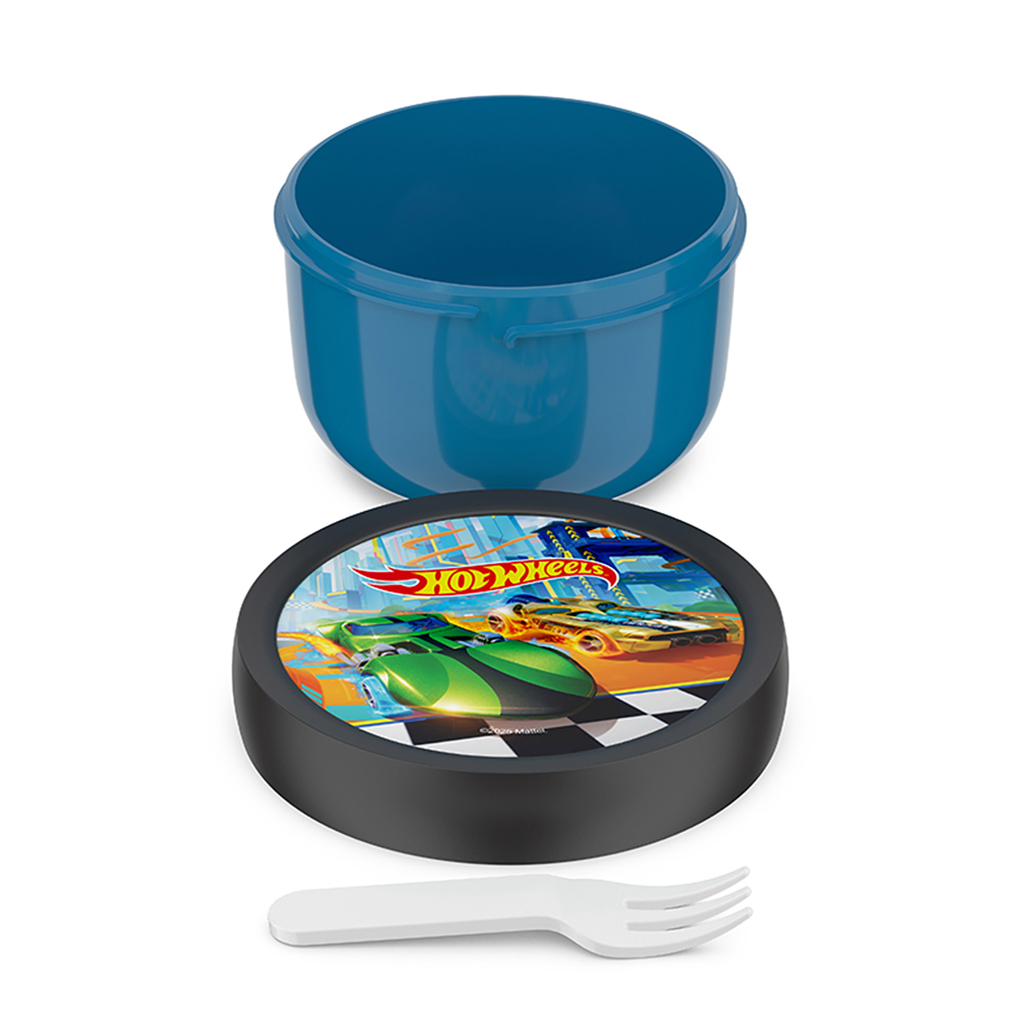 MEPAL Fruchtbox für Kinder CAMPUS Snackbox 0,3 Liter Motiv HOT WHEELS