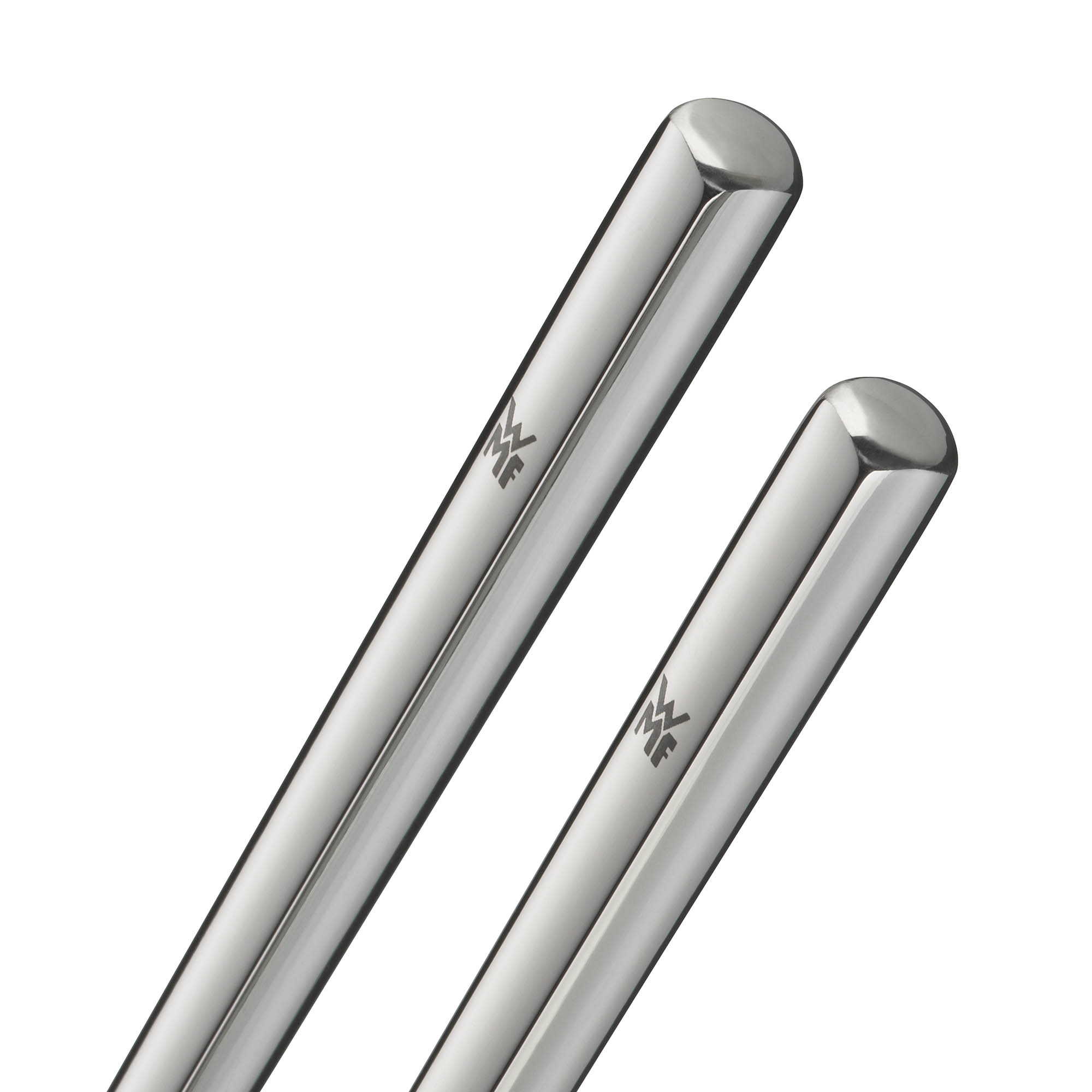WMF Serie NUOVA Chop Sticks Set mit 4 Essstäbchen und 2 Ablagebänkchen Cromargan