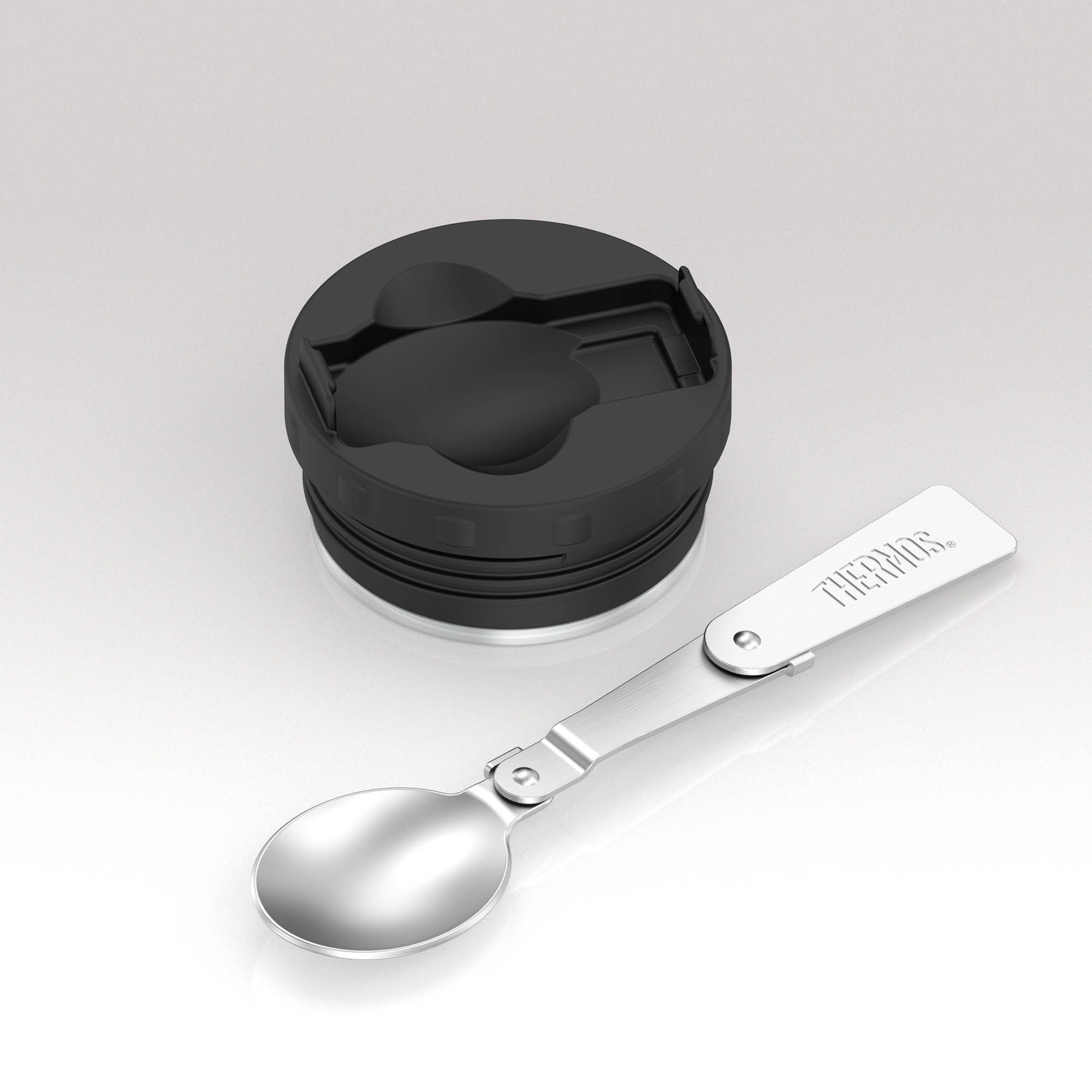 THERMOS STAINLESS KING FOOD JAR 0.47 L stainless steel matt double-walled