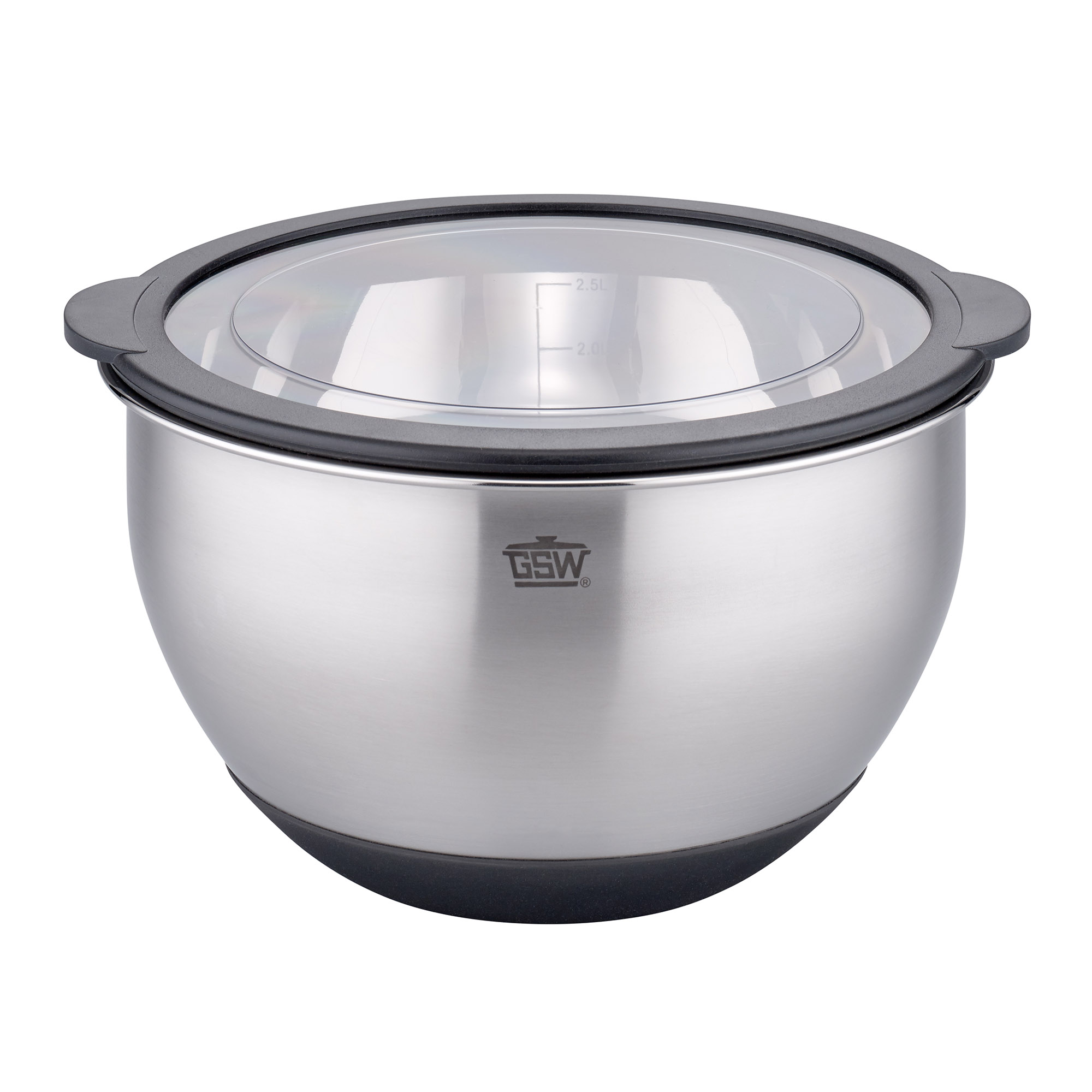 GSW Küchenschüssel PRIMO 3-teilig 24 cm + 20 cm + Gratis-Schneebesen
