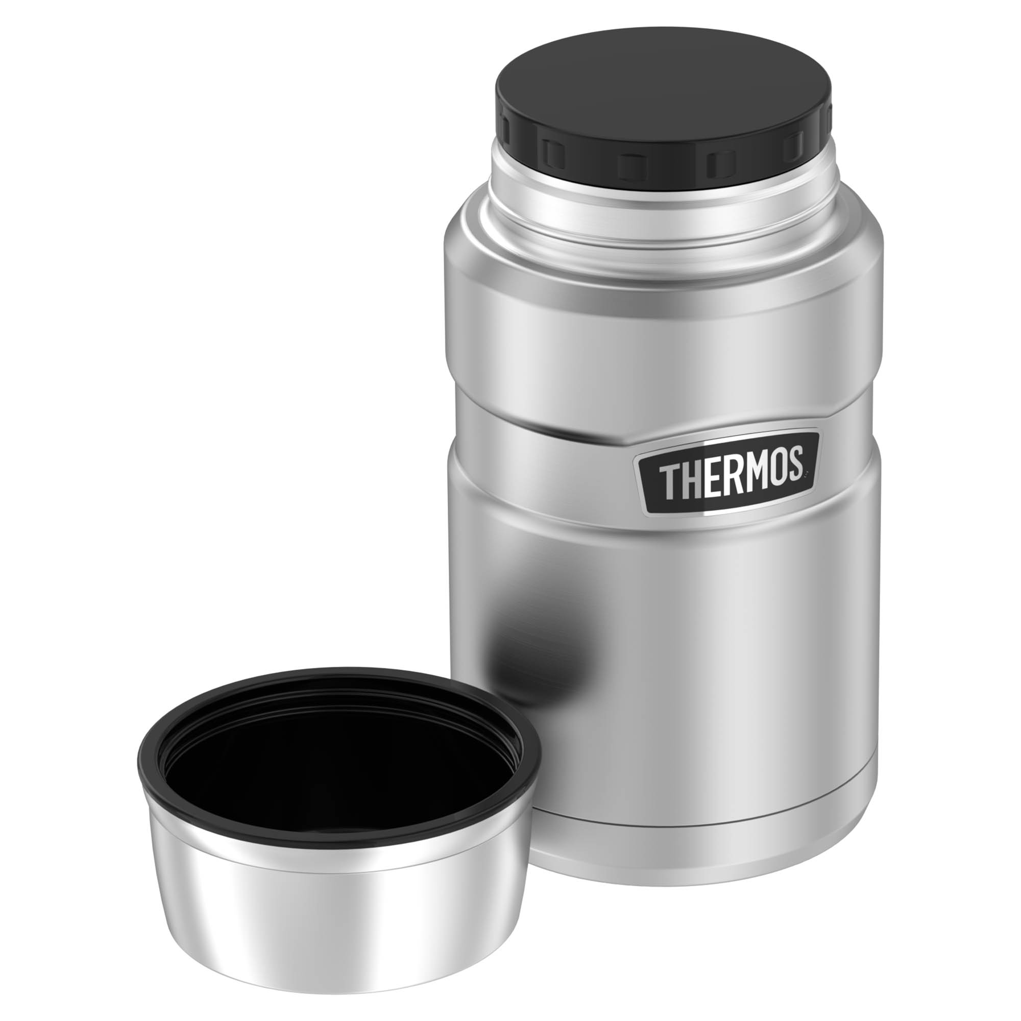 THERMOS STAINLESS KING FOOD JAR 0.71 L stainless steel matt double-walled