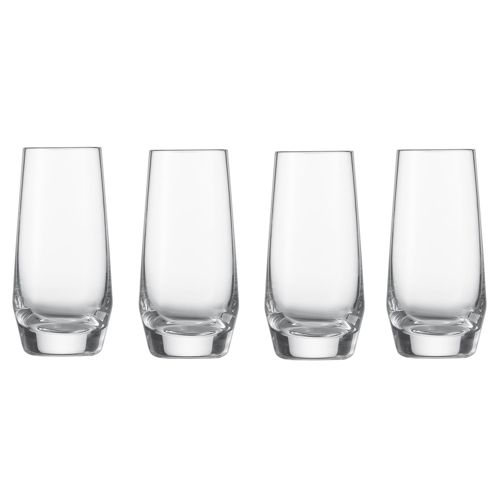 ZWIESEL GLAS Serie PURE Shotglas 4 Stück Inhalt 94 ml Schnapsglas