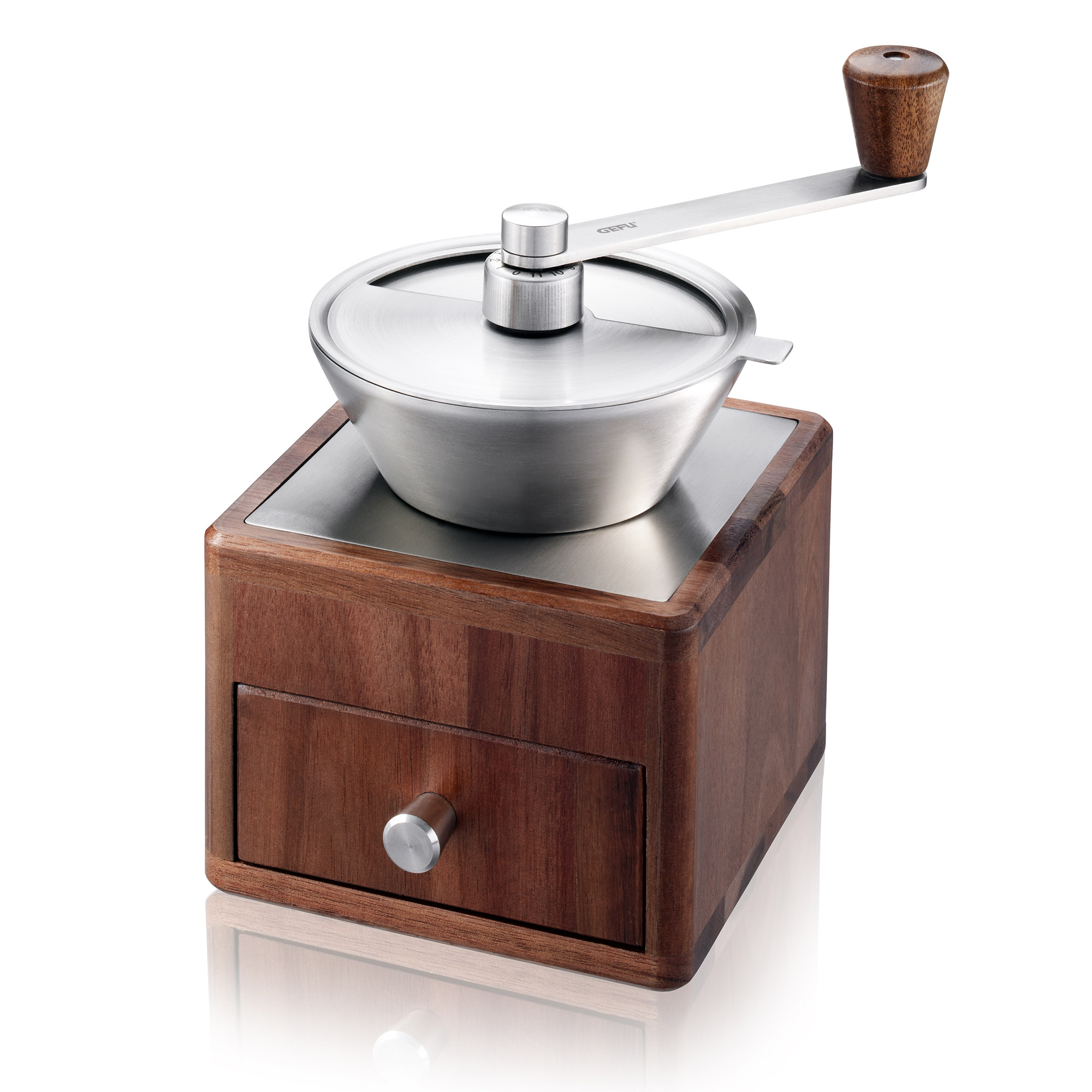 GEFU Kaffeemühle GIRO mit 11 Mahlstufen auch für Espresso