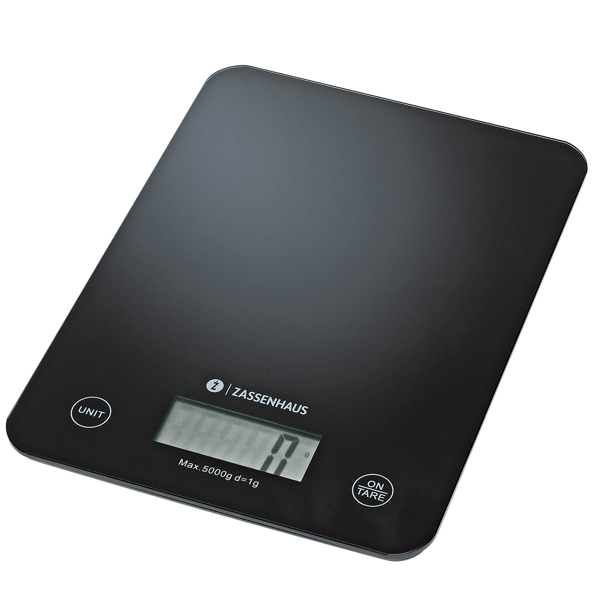 ZASSENHAUS digital kitchen scales BALANCE USB black