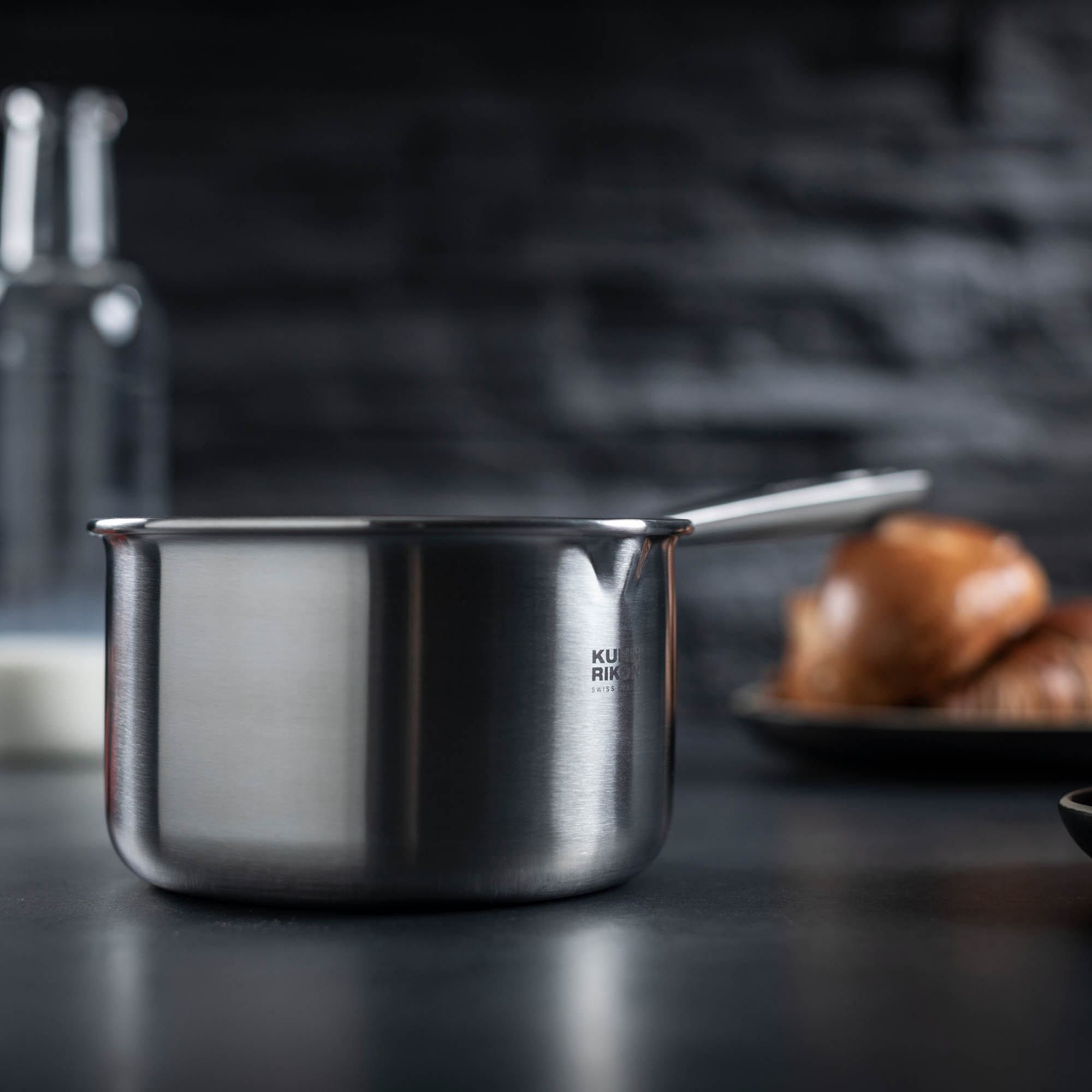 KUHN RIKON milk pan CULINARY FIVEPLY 1.35 litre 14 cm non-stick INDUCTION